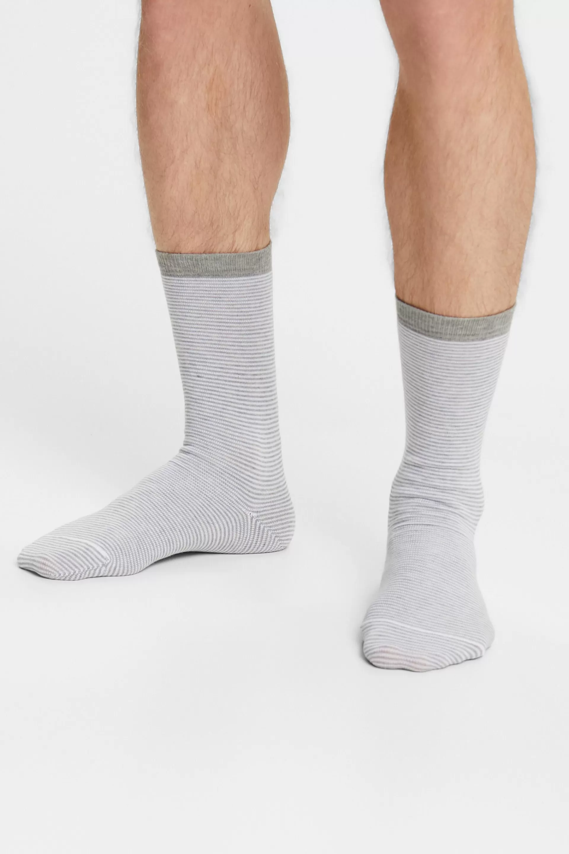2er-Pack Grobstricksocken mit Streifenmuster-ESPRIT Discount
