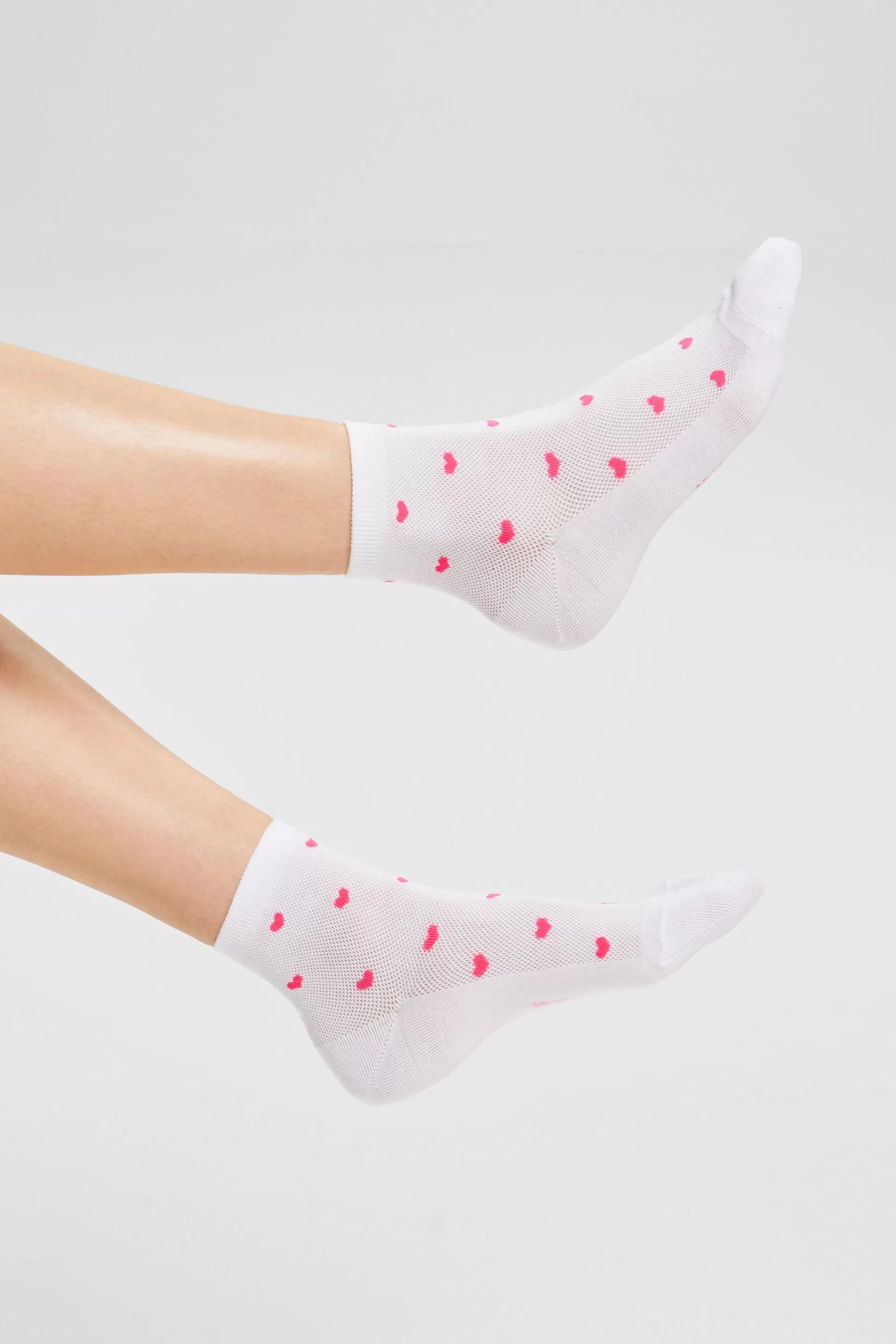 2er-Pack Socken mit Herzprint-ESPRIT Hot