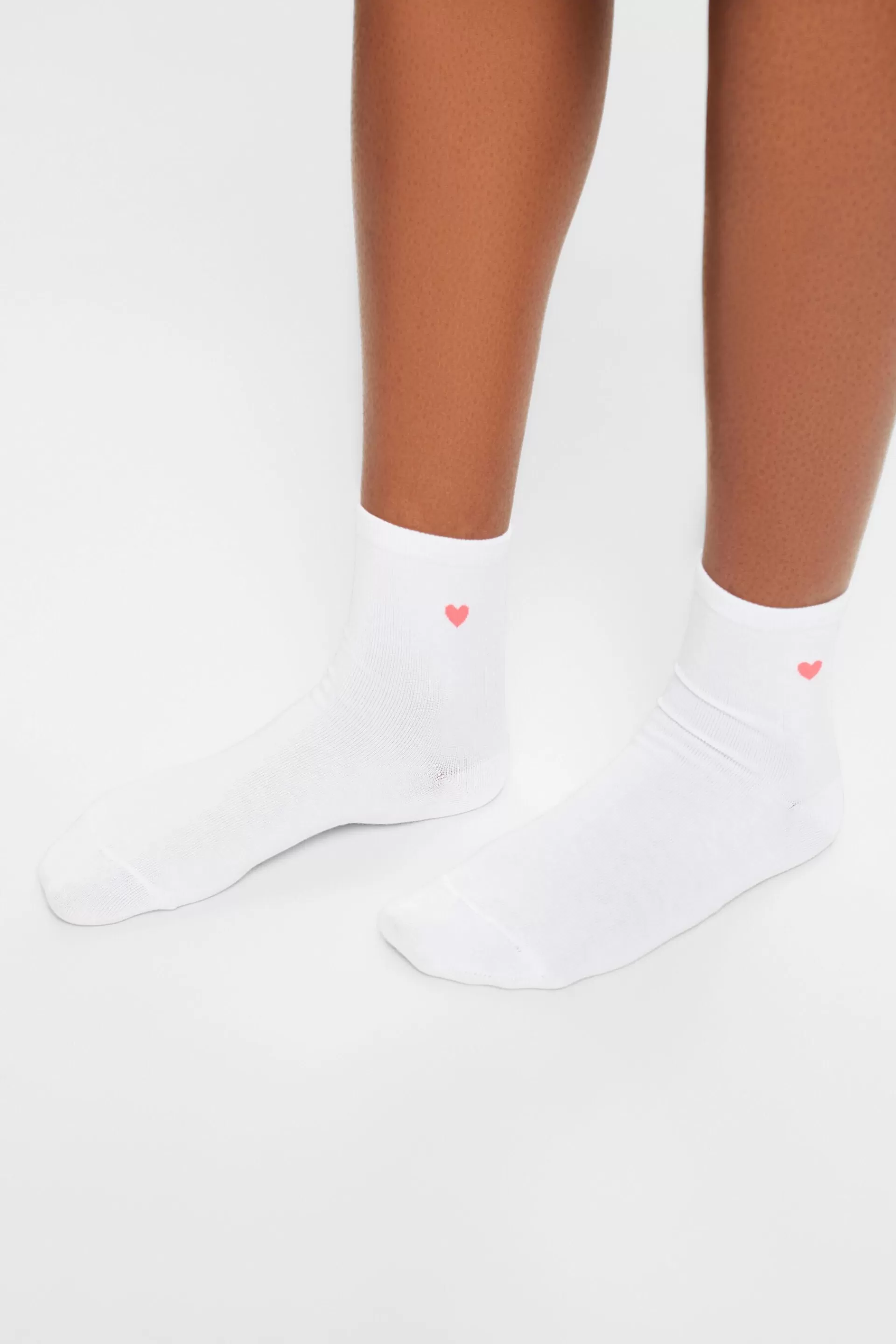 2er-Pack Socken mit Herzprint-ESPRIT New