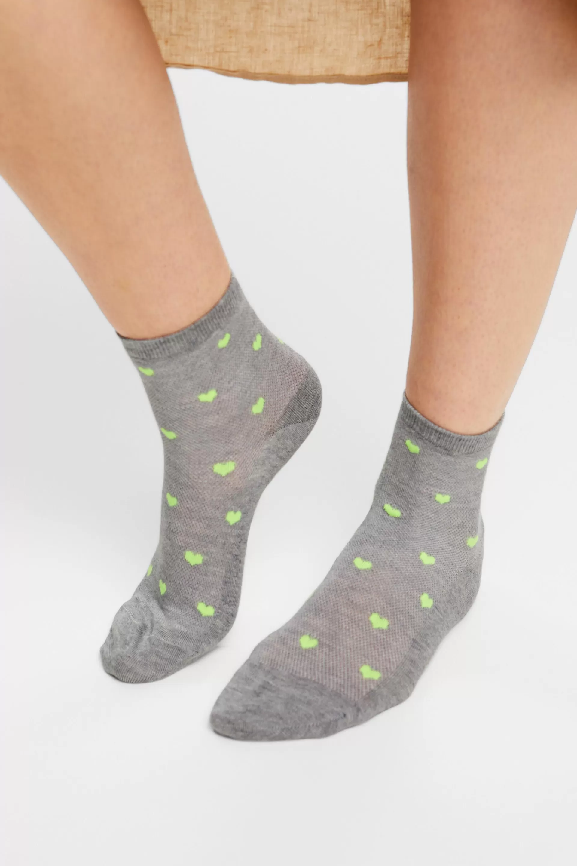 2er-Pack Socken mit Herzprint-ESPRIT Hot