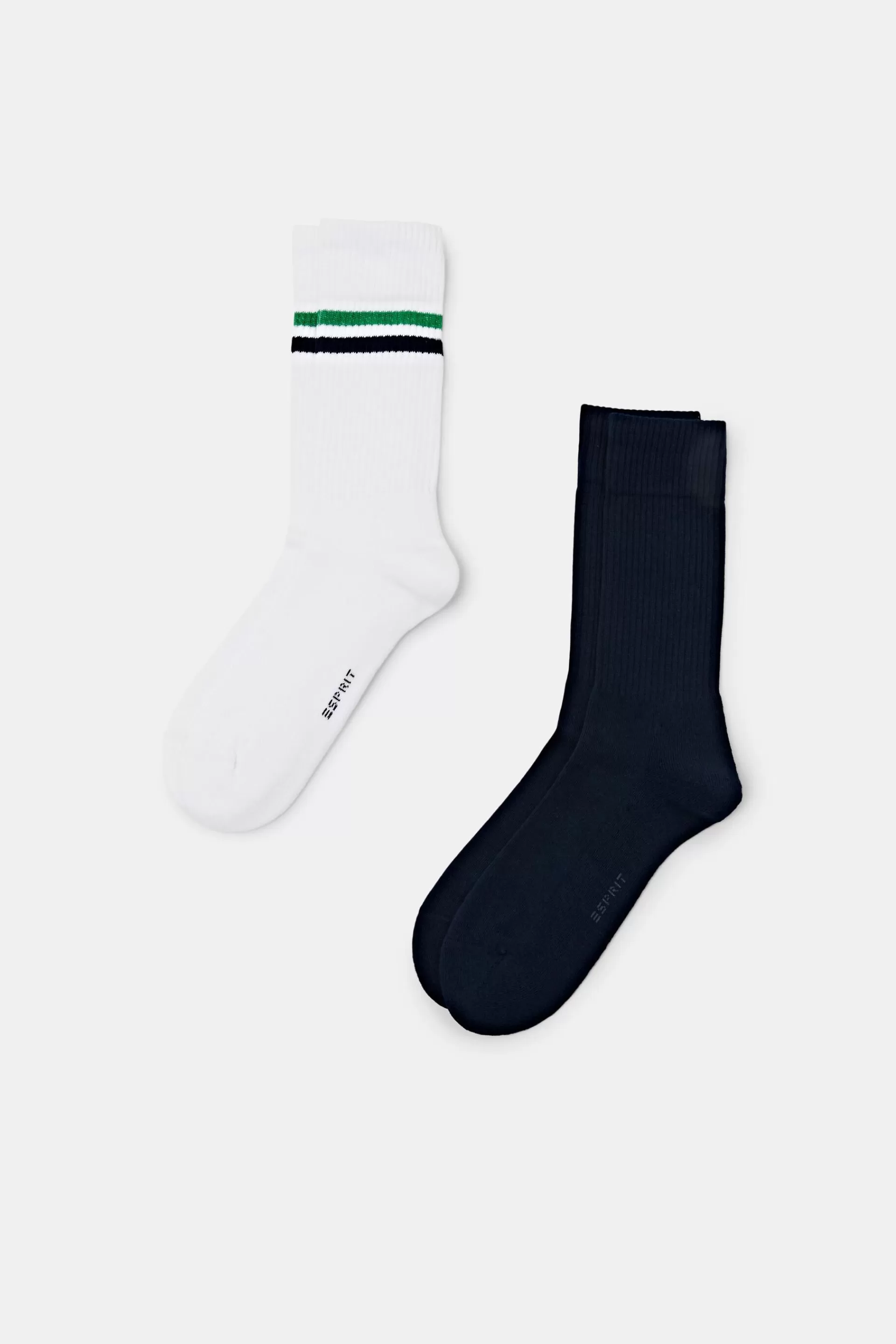 2er-Pack Sportsocken, Bio-Baumwolle-ESPRIT Fashion
