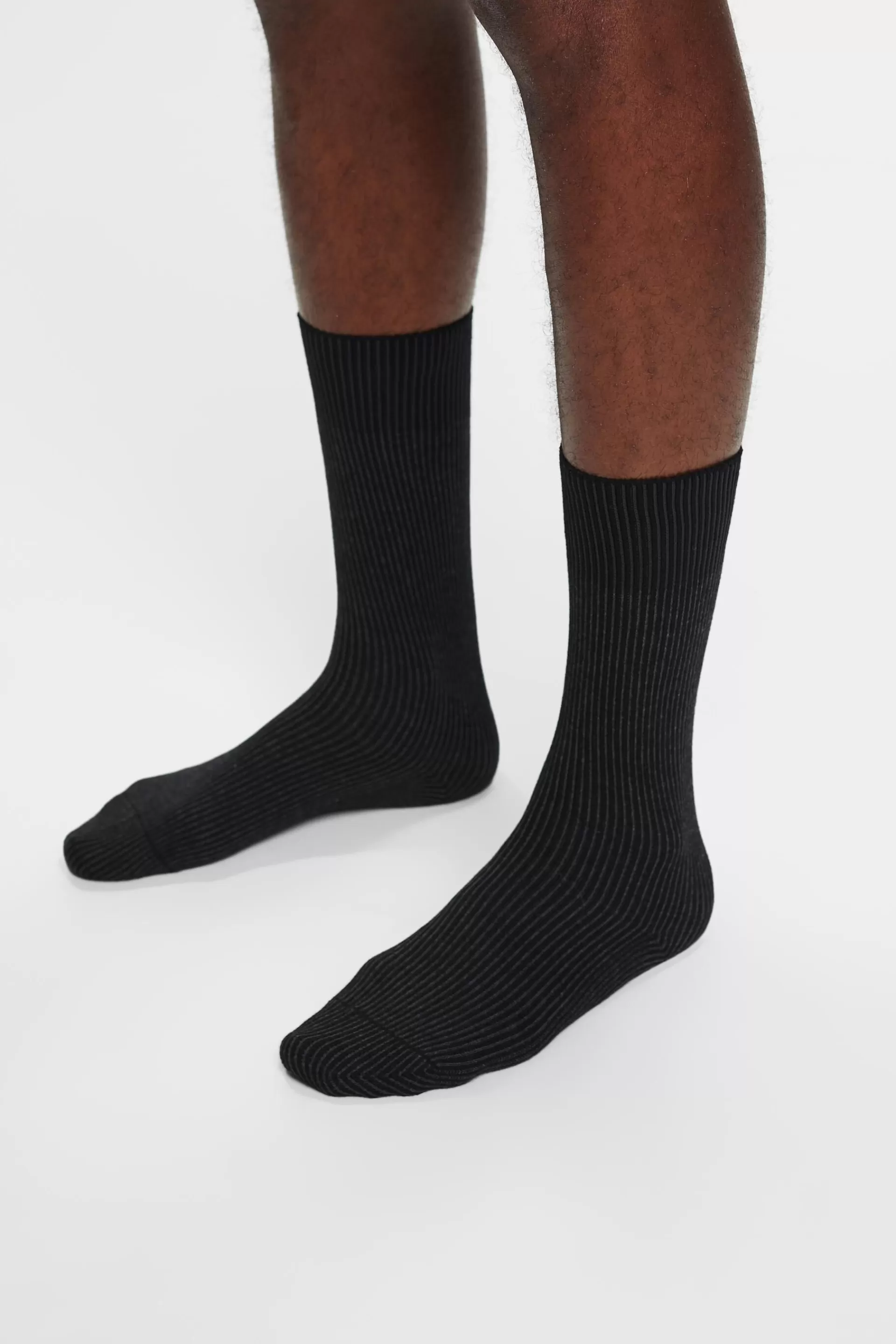 2er-Pack Stricksocken mit Streifenmuster-ESPRIT Hot