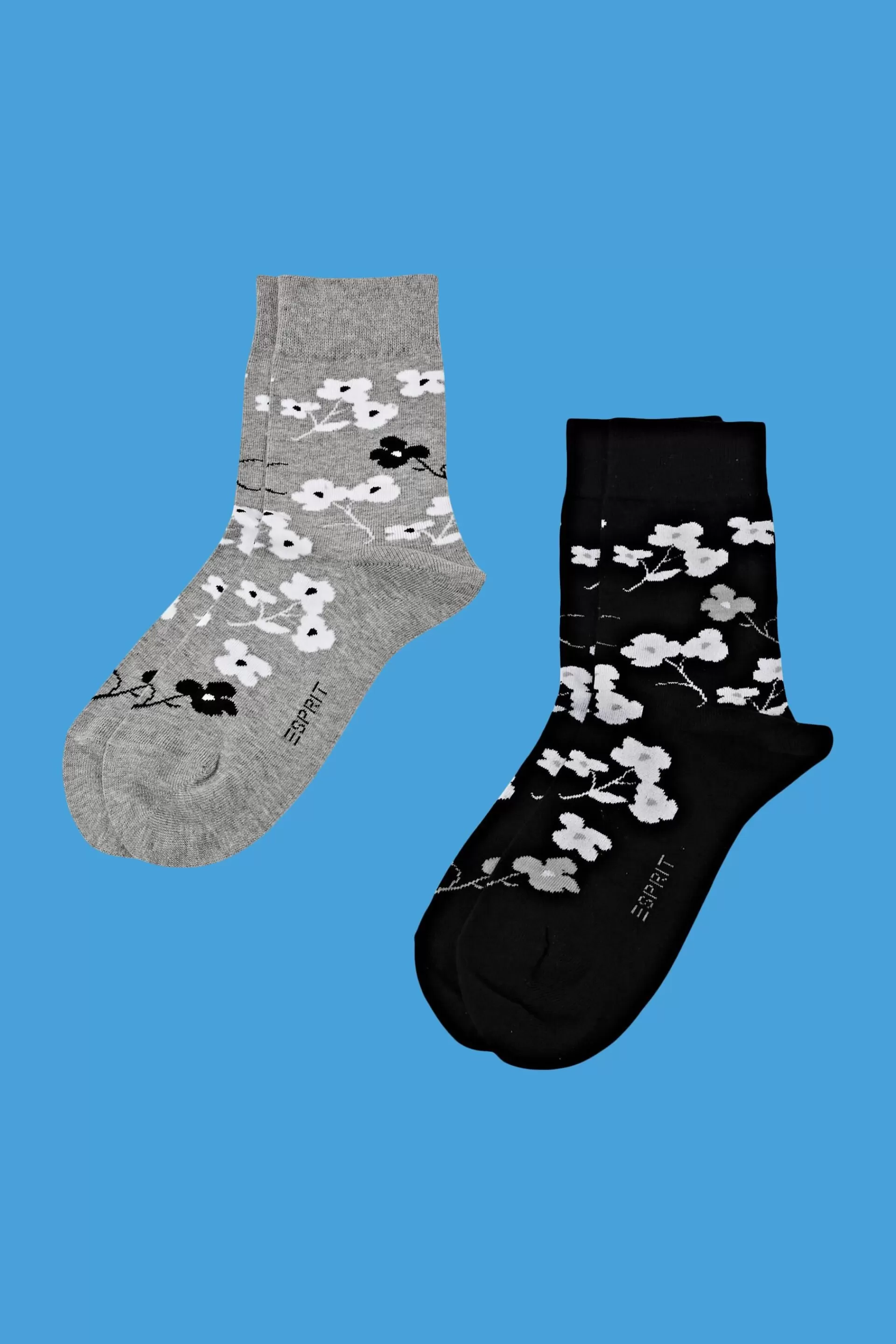 2er-Set Baumwollsocken mit Print-ESPRIT Cheap
