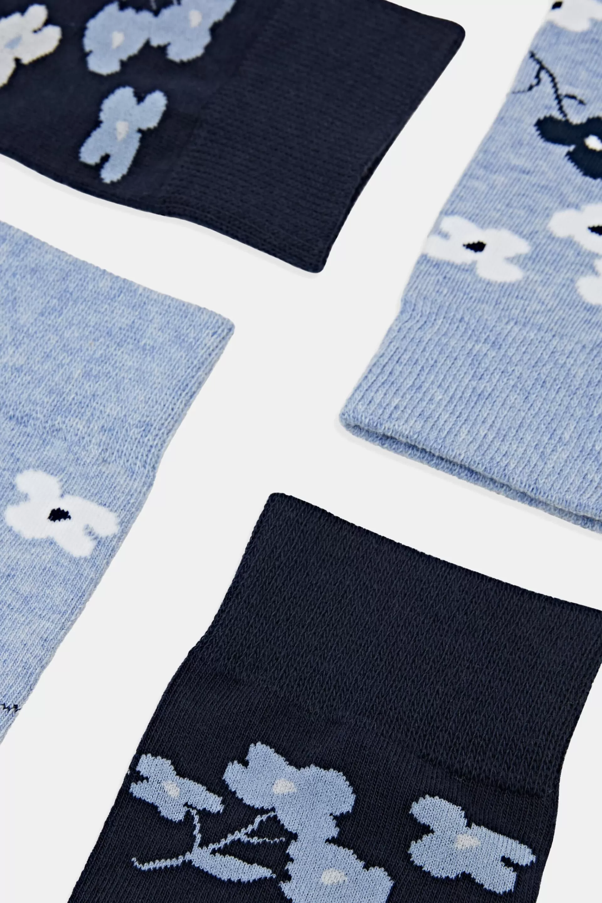 2er-Set Baumwollsocken mit Print-ESPRIT Outlet