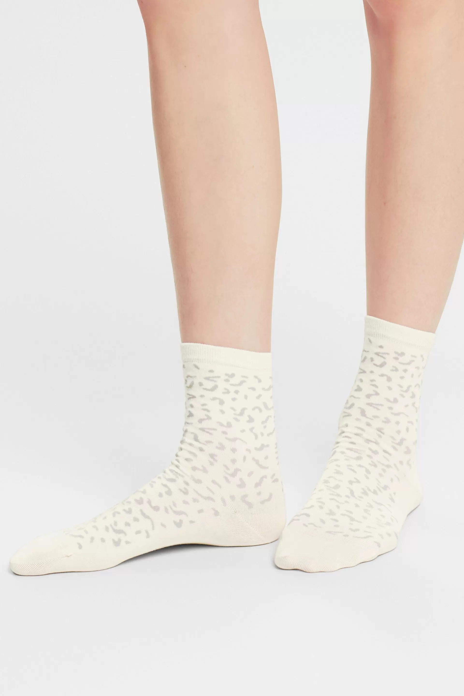 2er-Set Baumwollsocken mit Print-ESPRIT Fashion