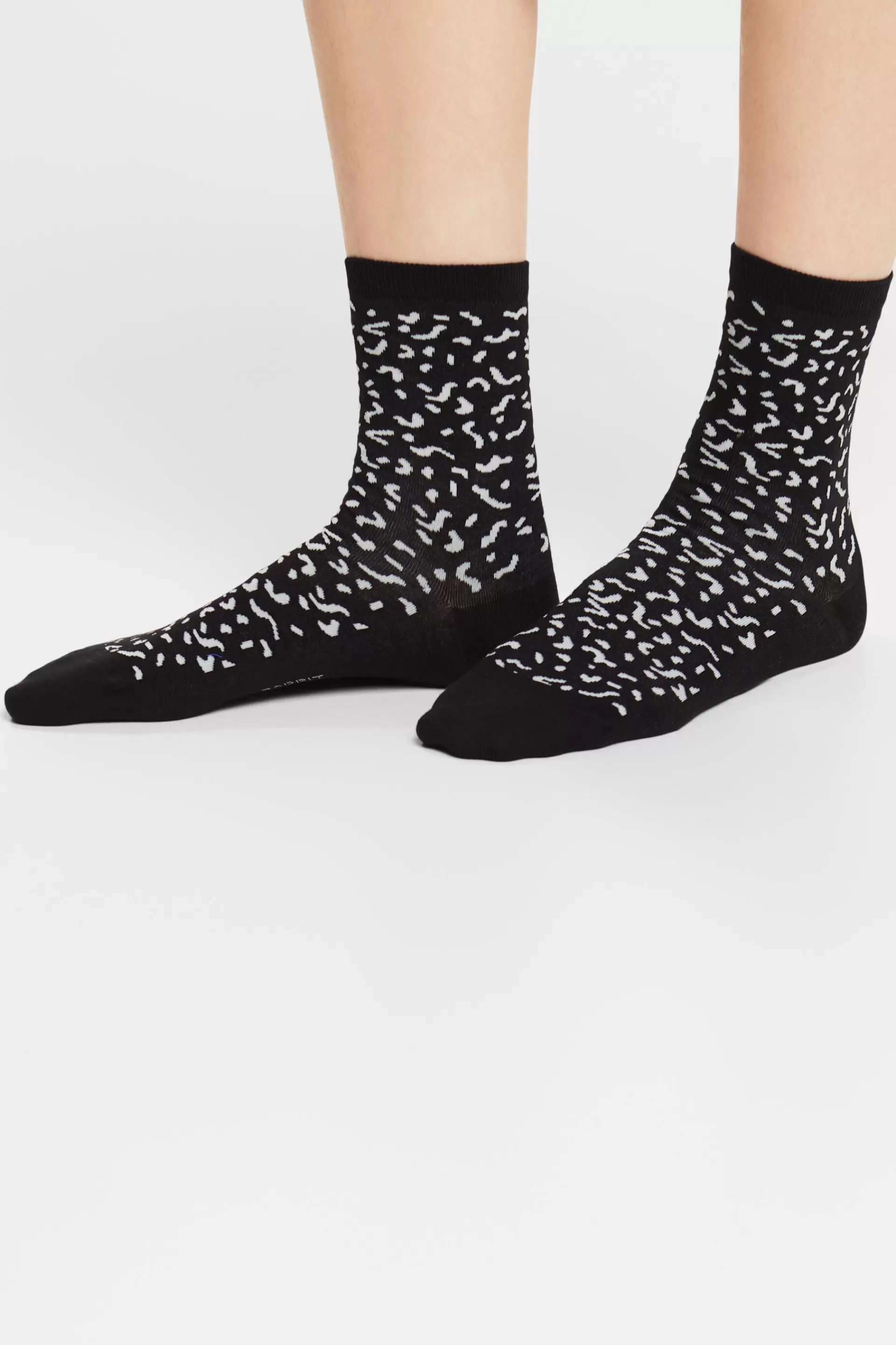 2er-Set Baumwollsocken mit Print-ESPRIT Best
