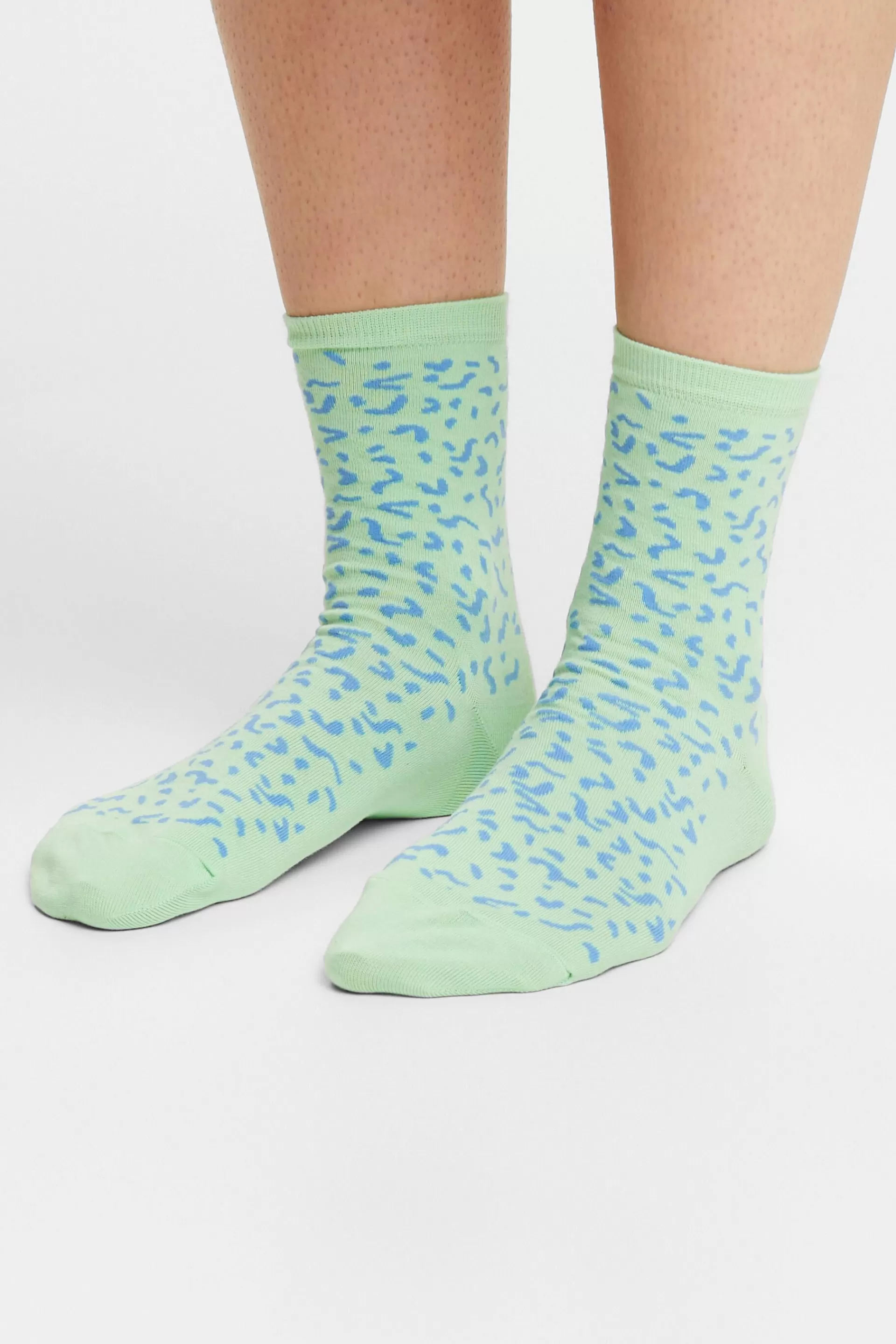 2er-Set Baumwollsocken mit Print-ESPRIT Best