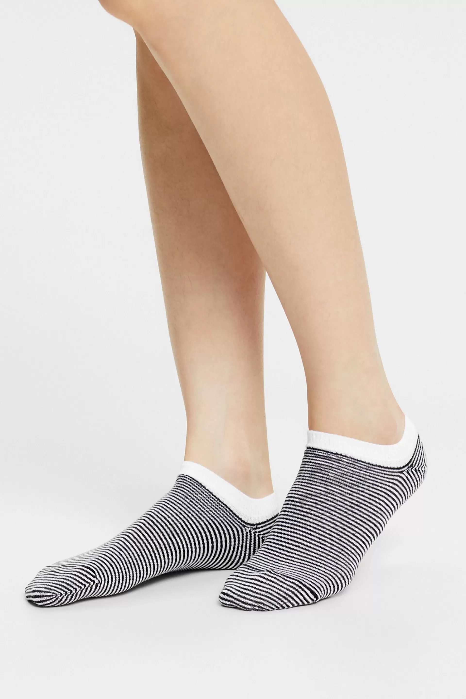2er-Set Sneakersocken im Streifendesign-ESPRIT Fashion