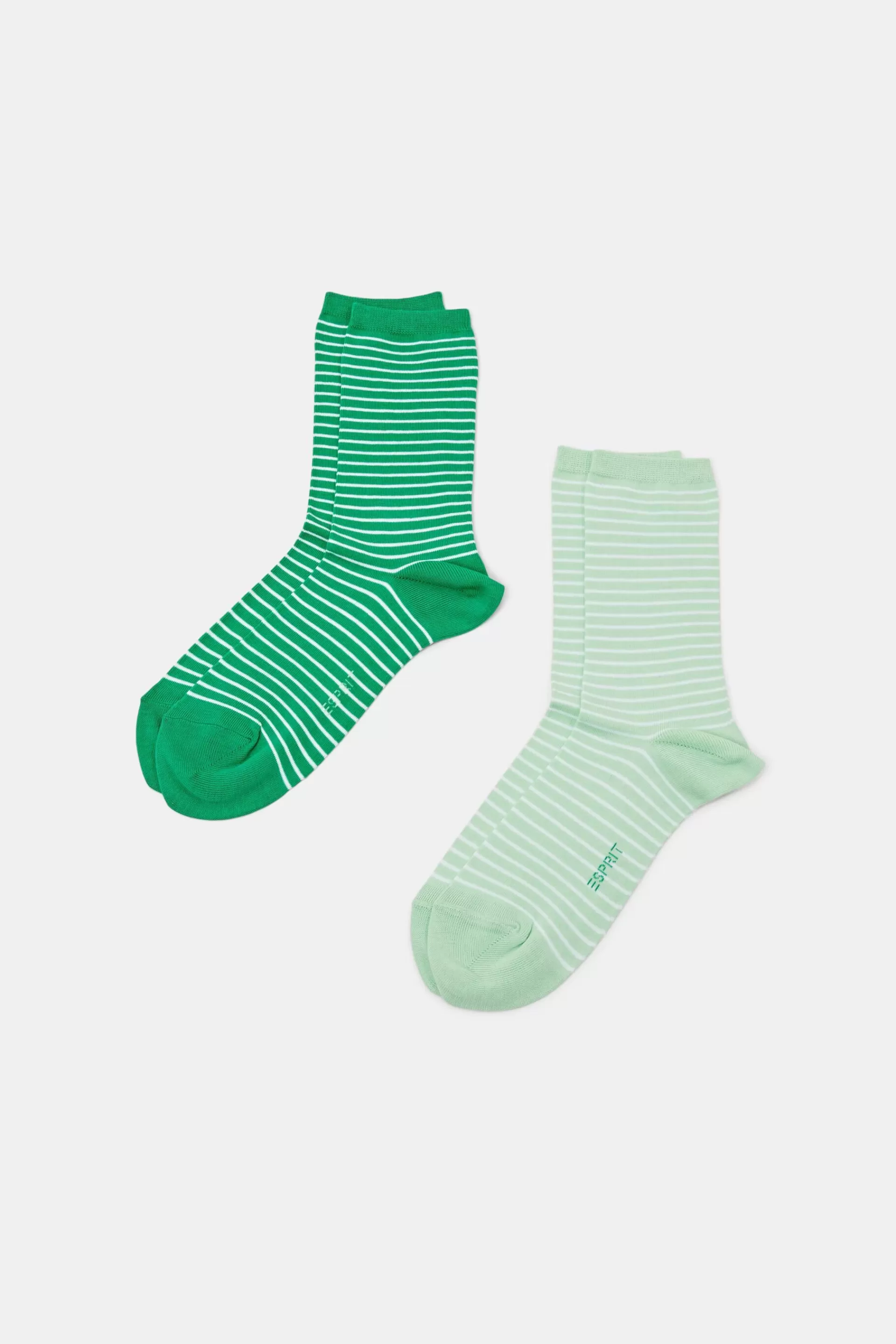 2er-Set Socken mit Streifenmuster-ESPRIT Sale