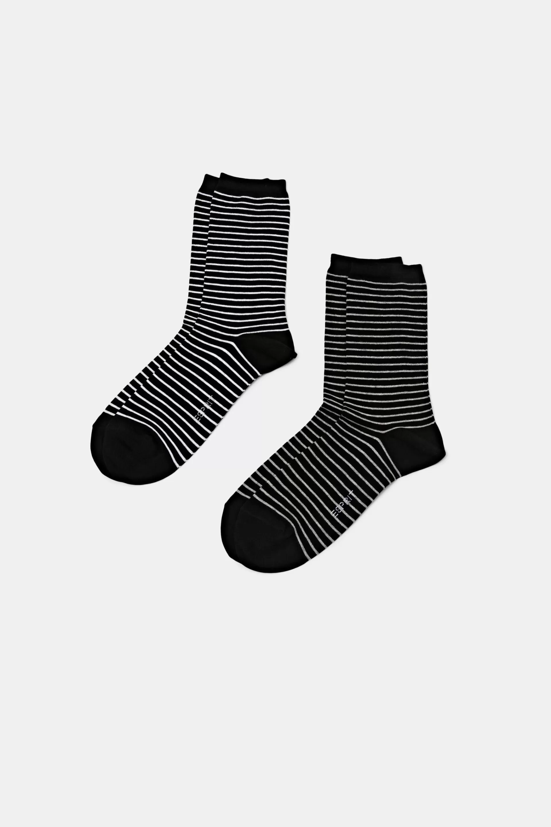 2er-Set Socken mit Streifenmuster-ESPRIT Clearance