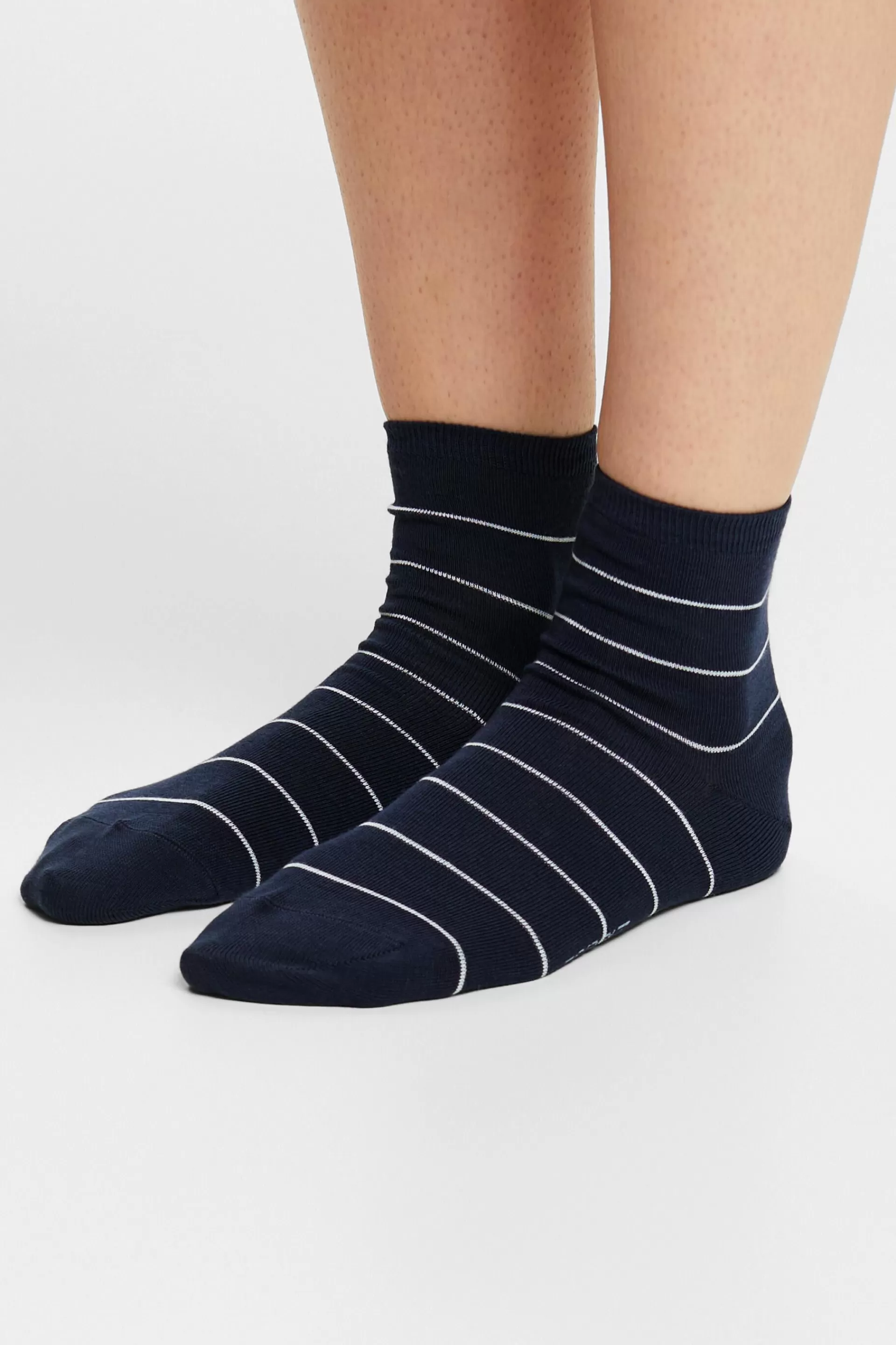 2er-Set Socken mit Streifenmuster-ESPRIT Discount