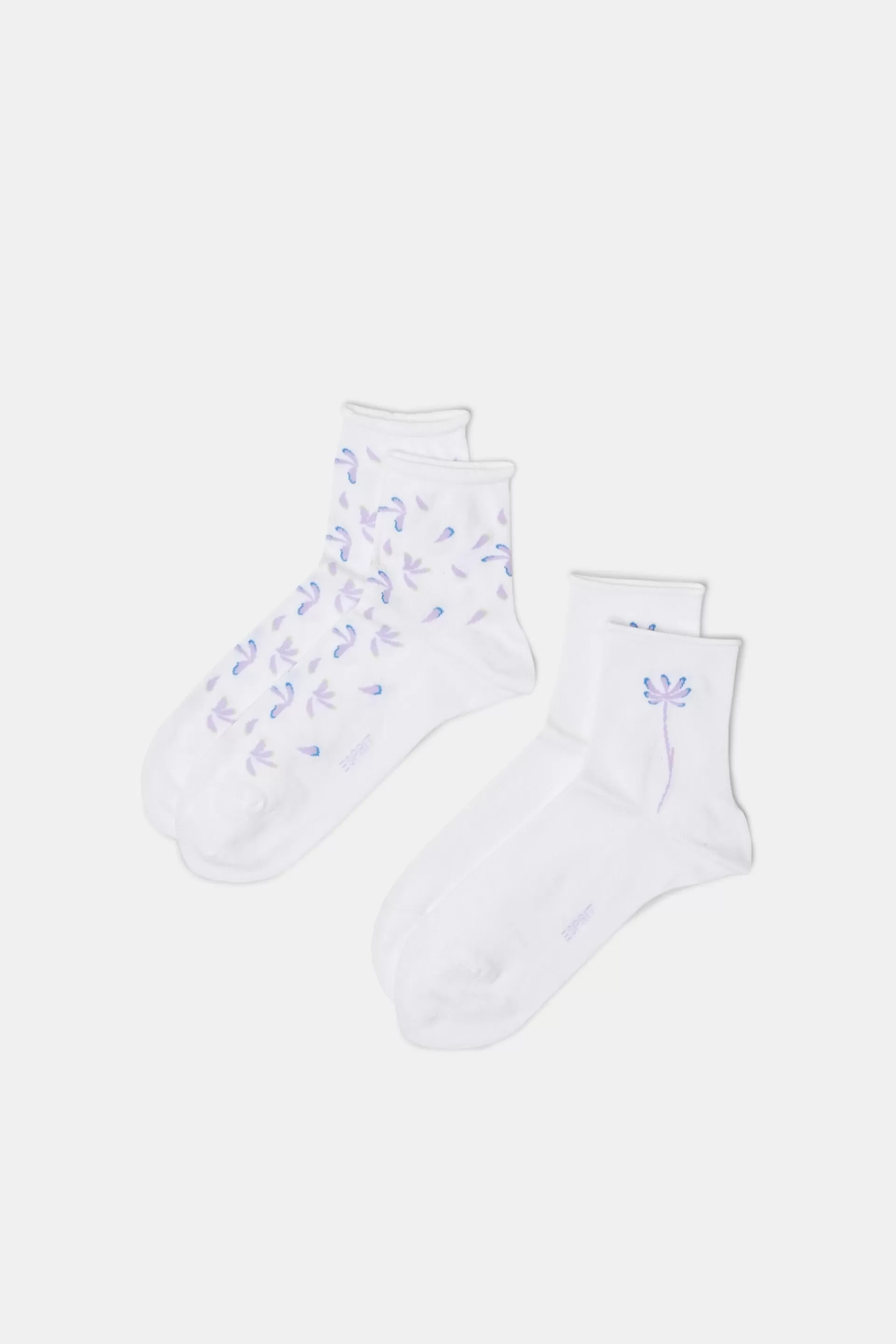 2er-Set Stricksocken mit Print-ESPRIT New