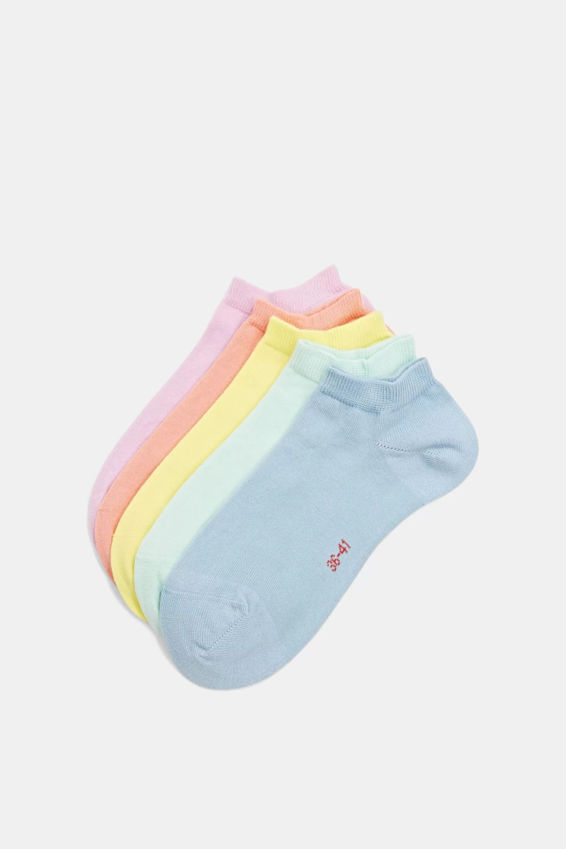 5er-Pack Sneakersocken, Bio-Baumwoll-Mix-ESPRIT Sale