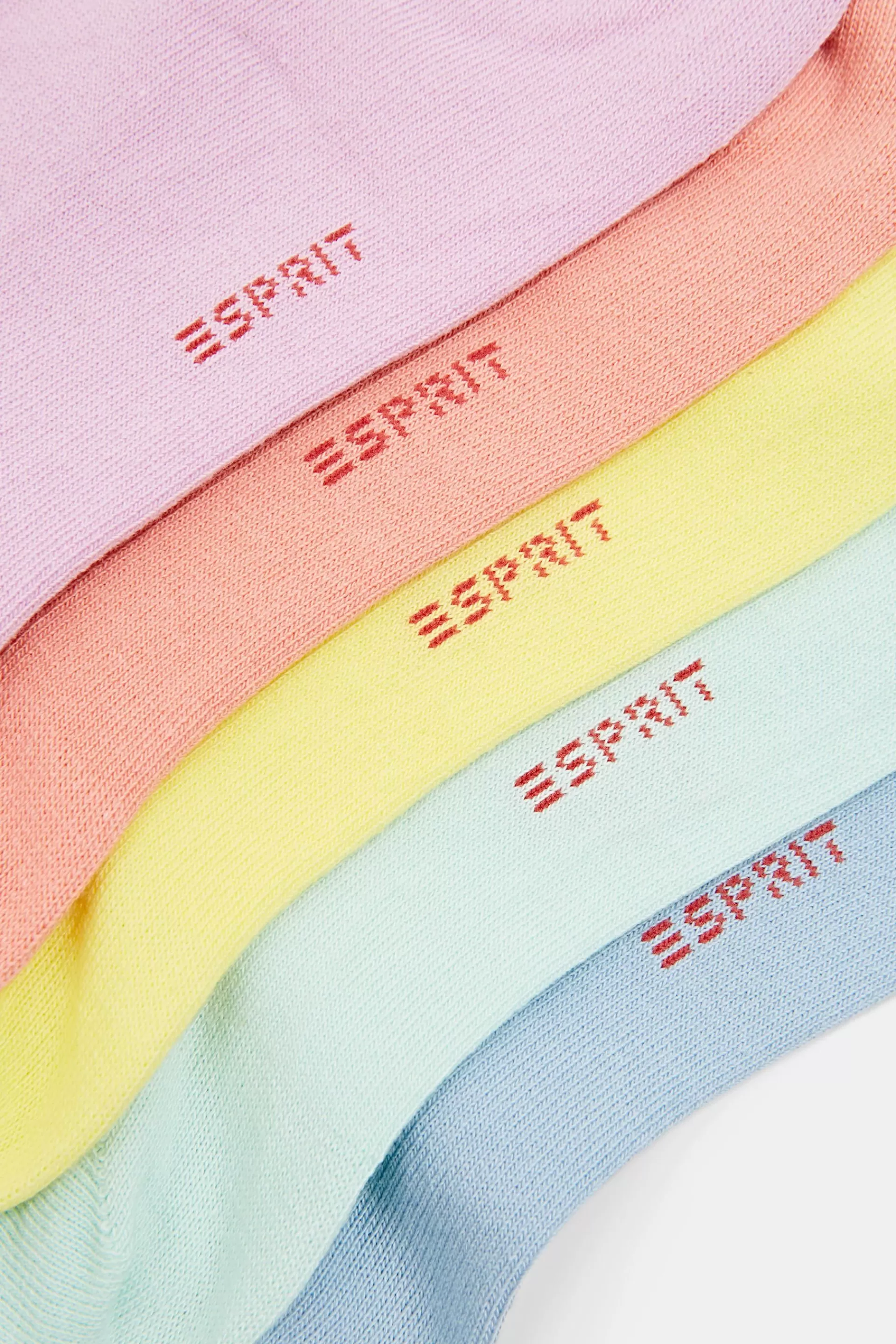 5er-Pack Sneakersocken, Bio-Baumwoll-Mix-ESPRIT Sale