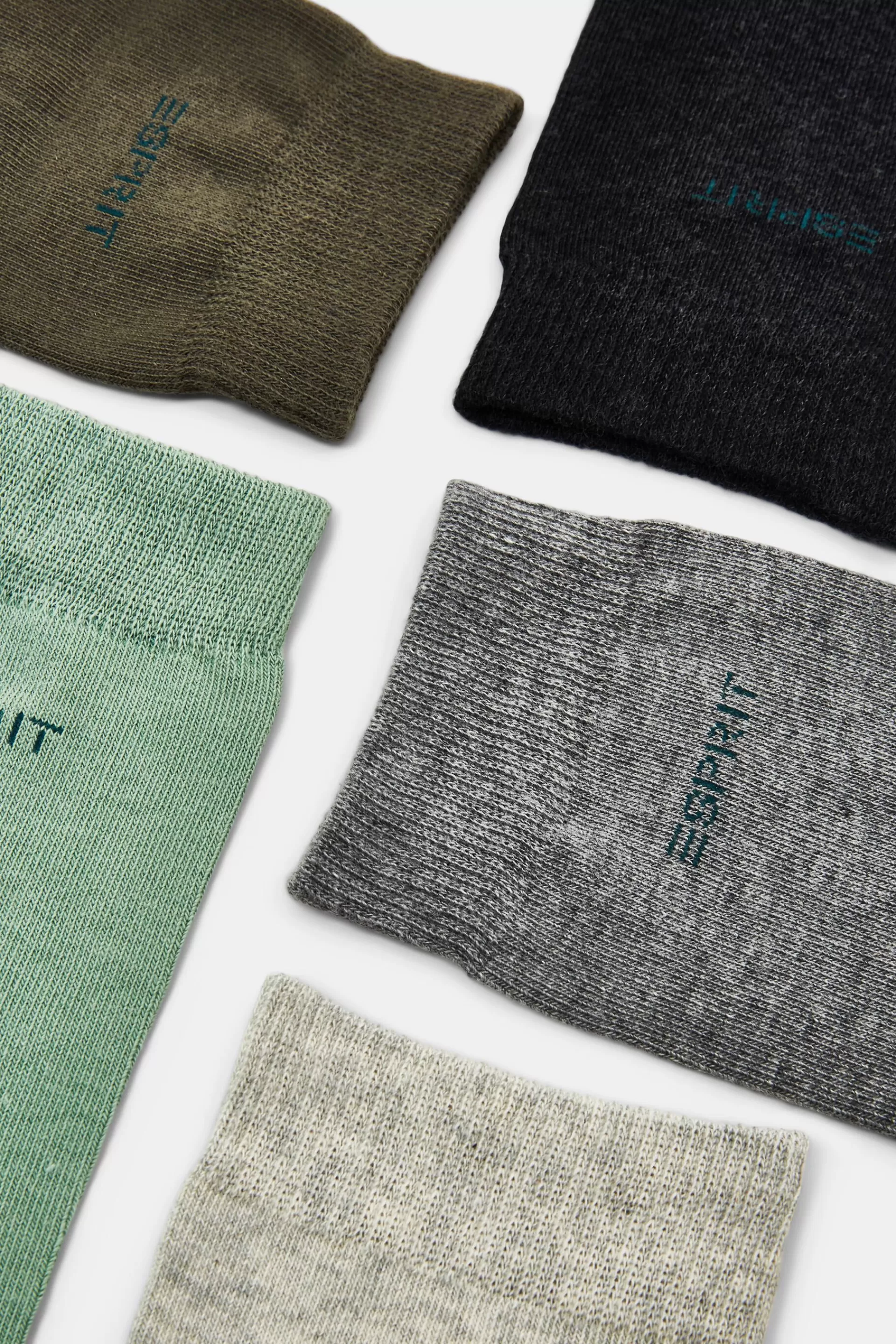 5er-Pack Socken, Organic Cotton-ESPRIT Clearance