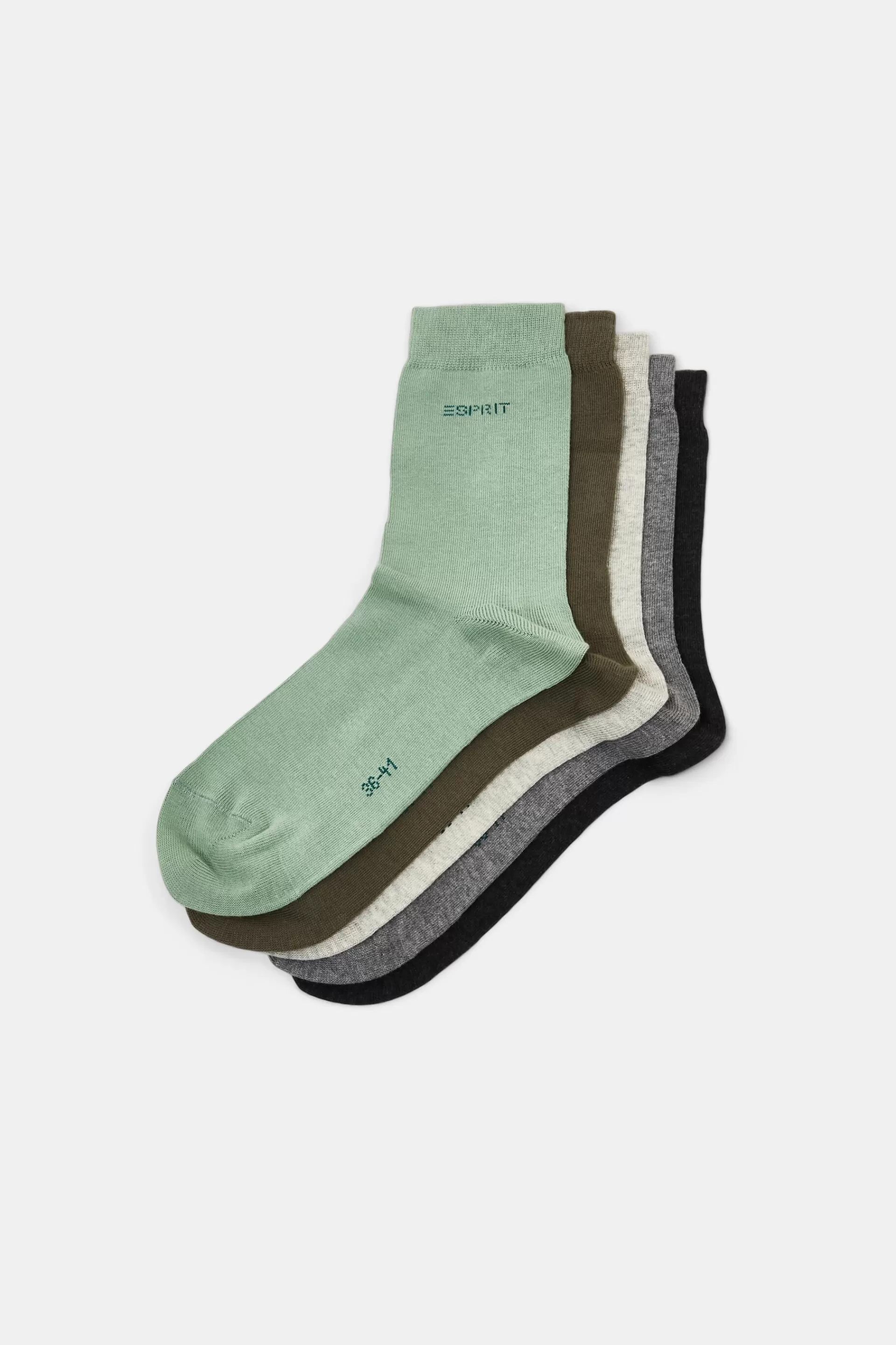 5er-Pack Socken, Organic Cotton-ESPRIT Clearance