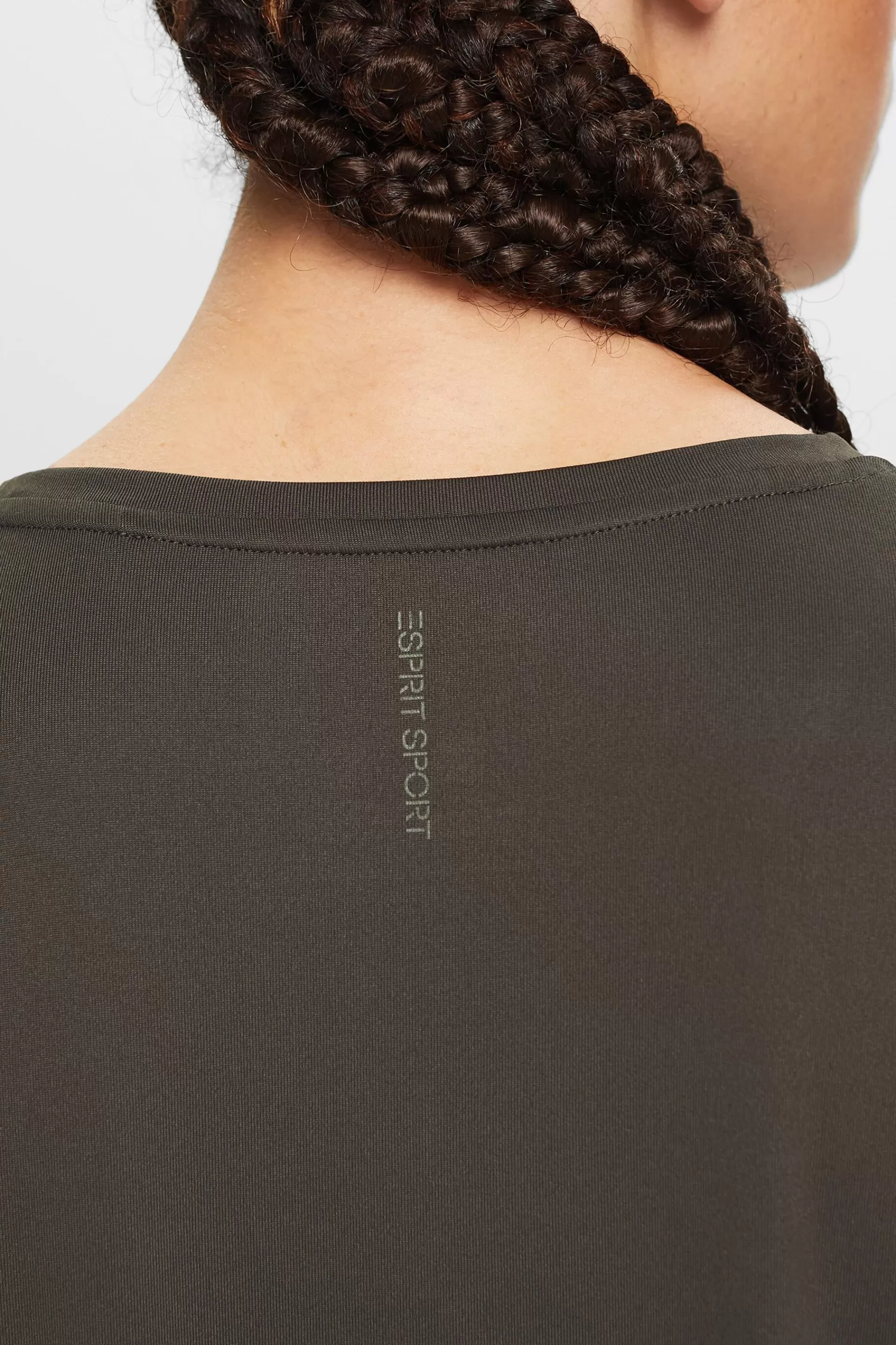 Active T-Shirt E-DRY mit V-Ausschnitt-ESPRIT Sale