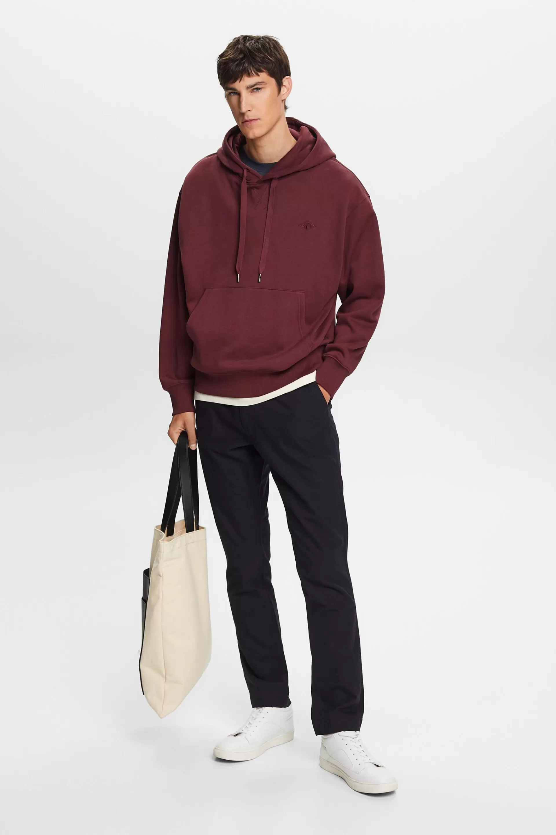Angeraute Chinohose mit schmalem Bein-ESPRIT Cheap