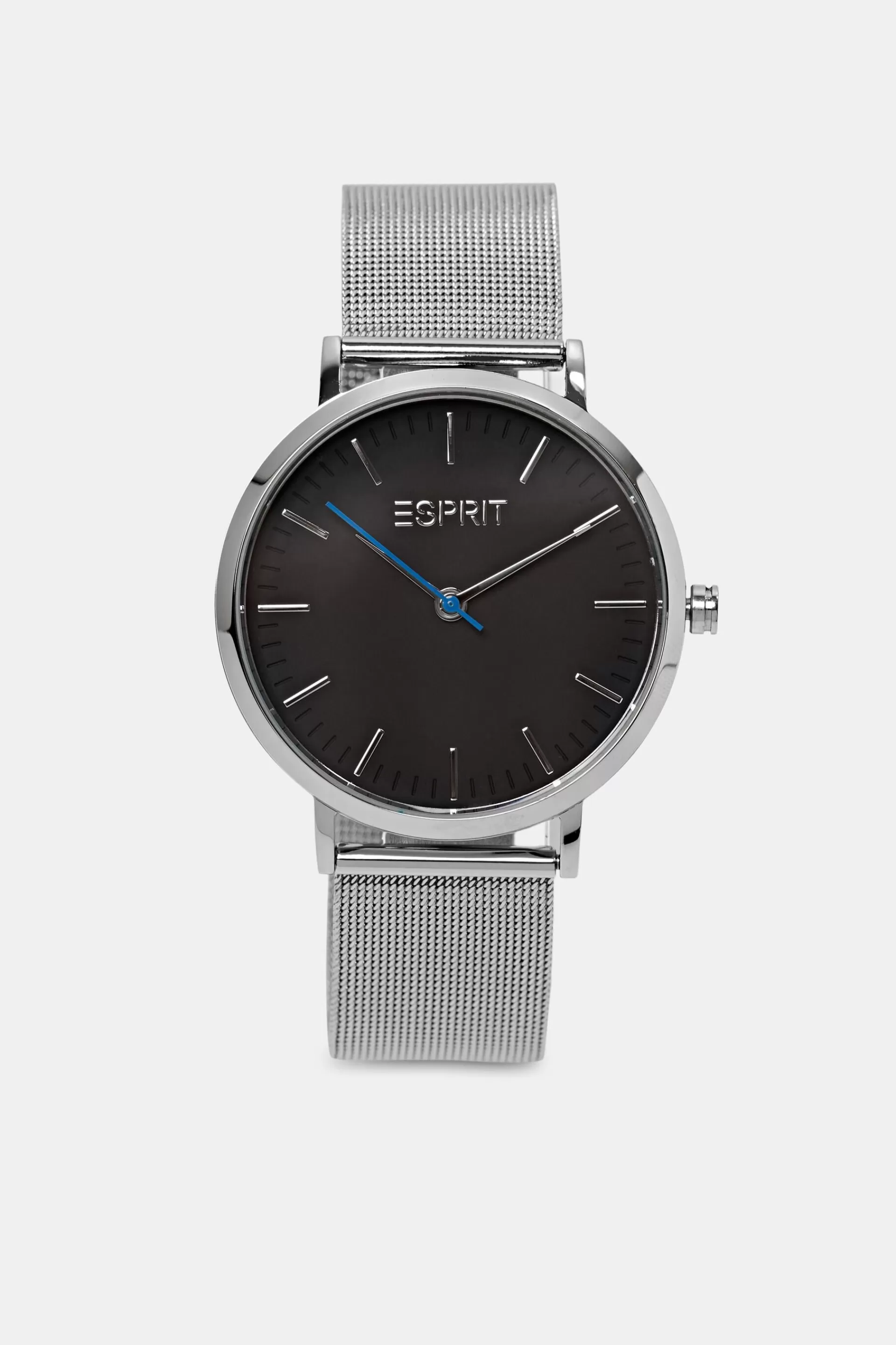 Armbanduhr mit Milanaiseband aus Edelstahl-ESPRIT Best Sale