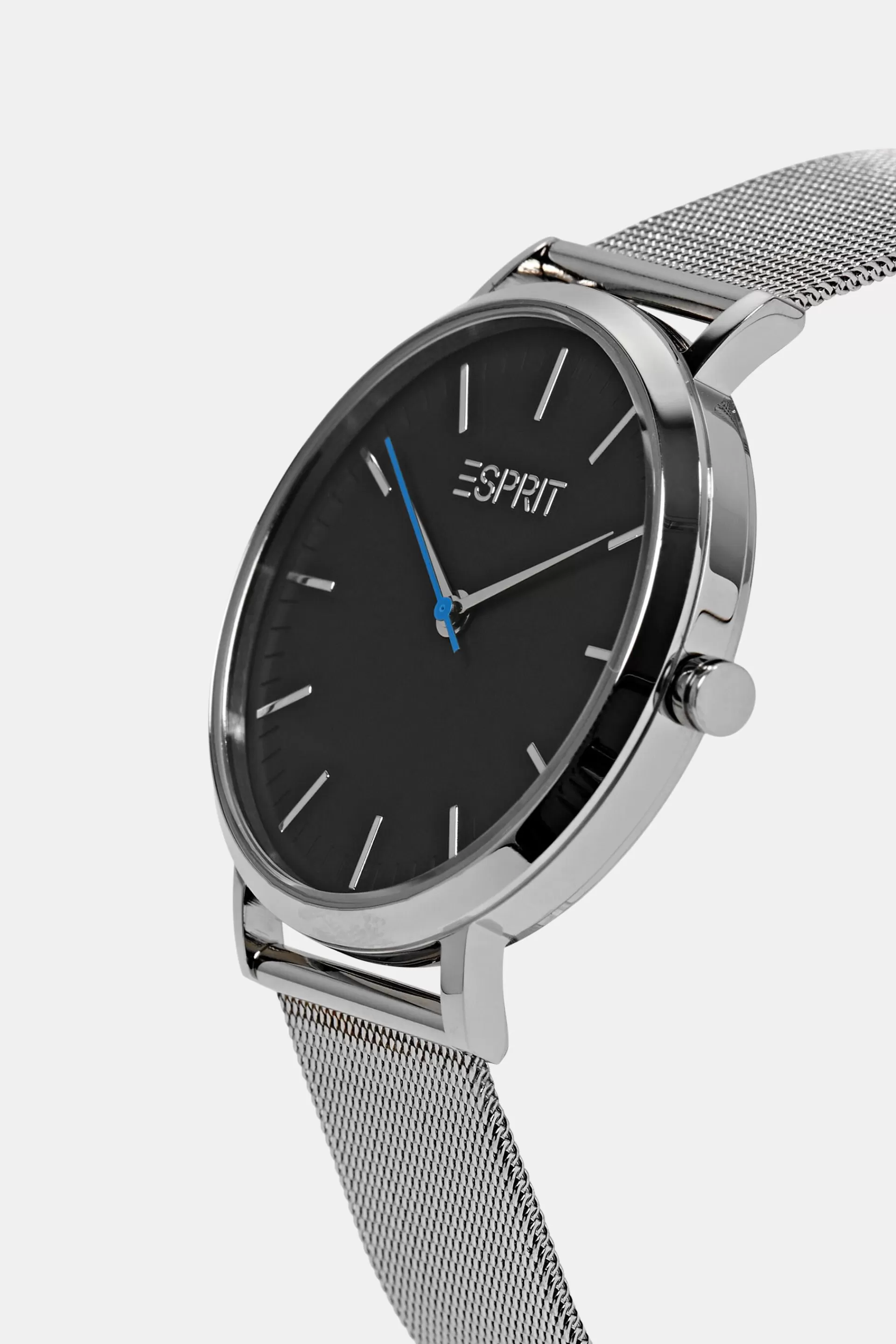 Armbanduhr mit Milanaiseband aus Edelstahl-ESPRIT Best Sale