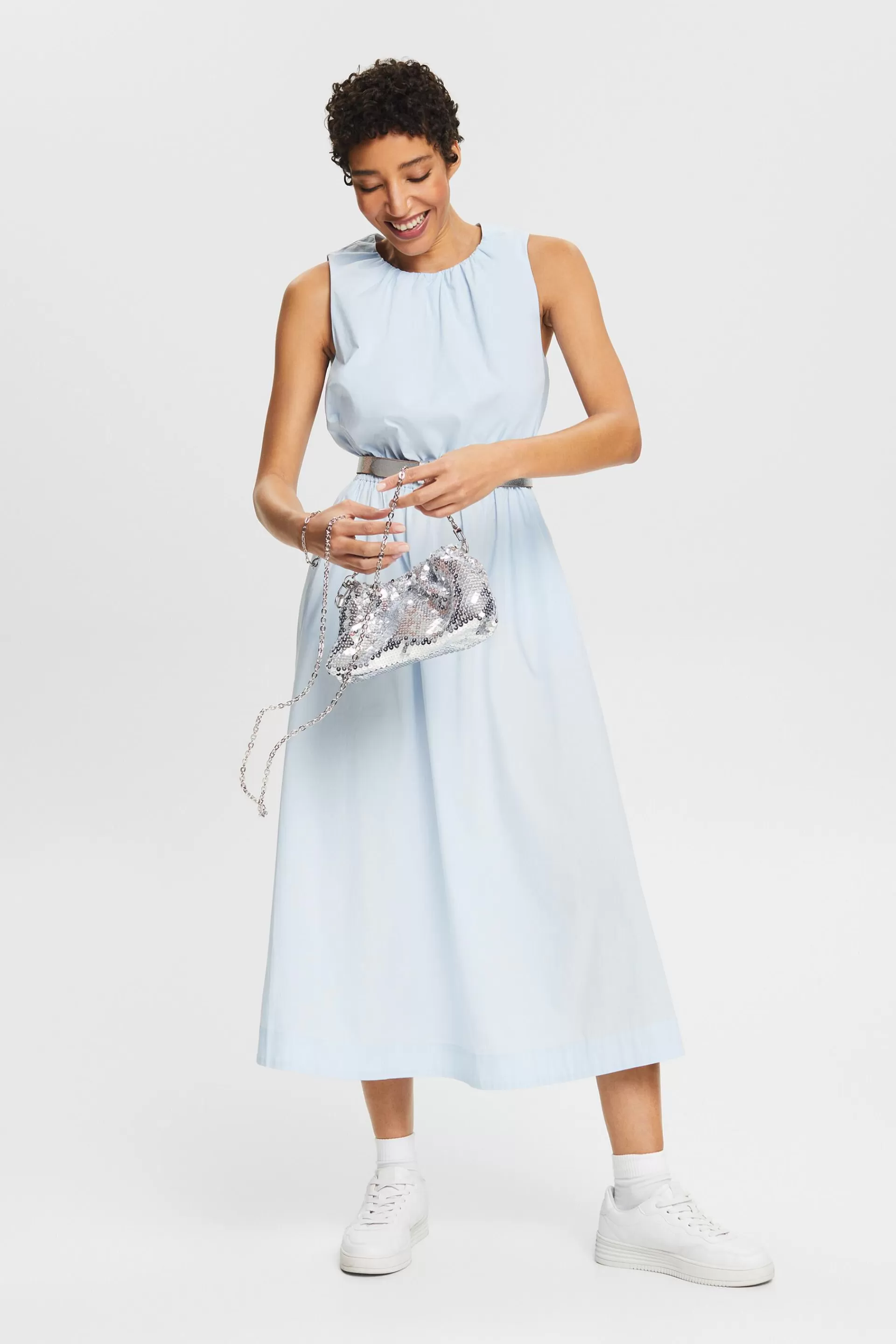 Ärmelloses Midikleid-ESPRIT Online