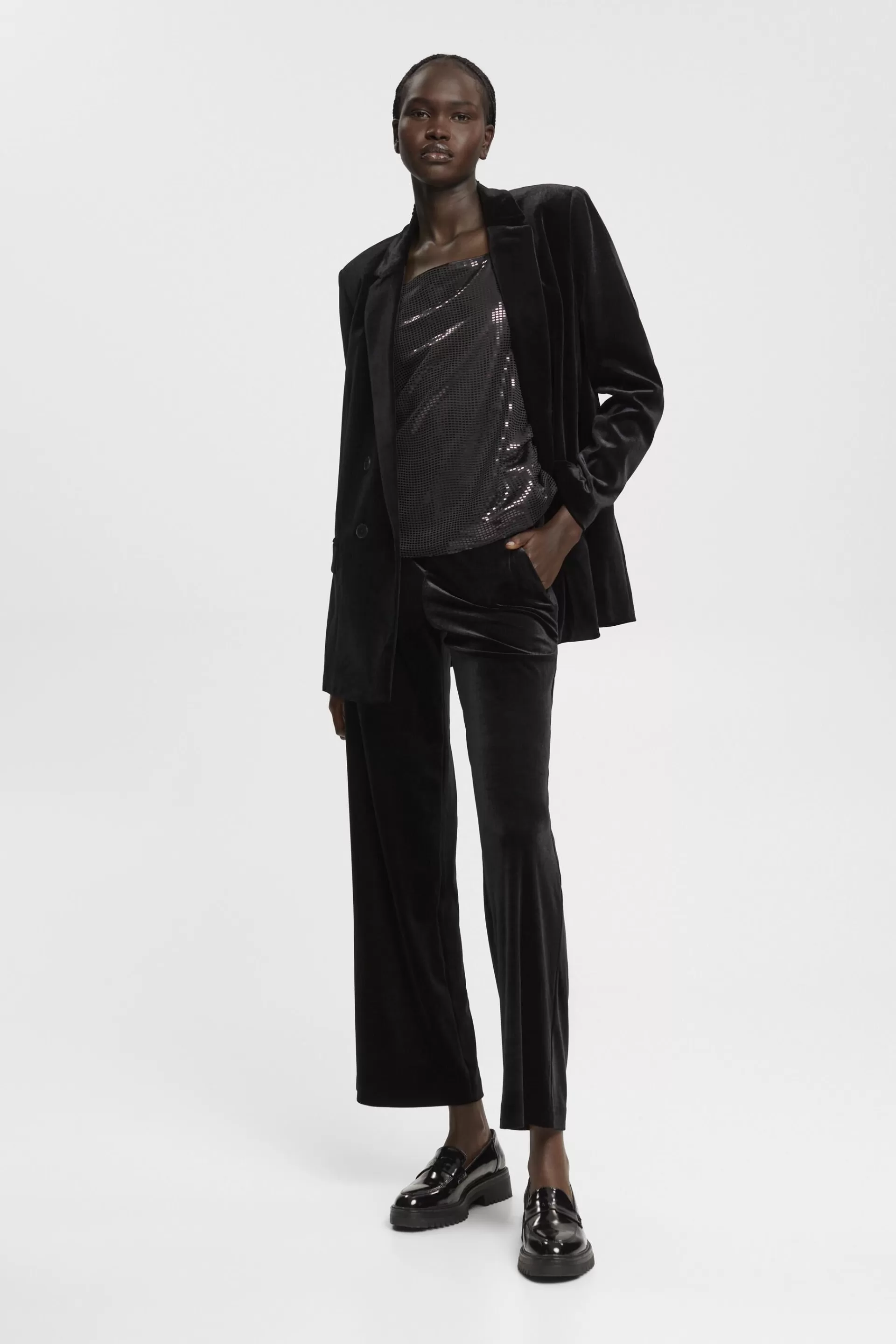 Ärmelloses Top mit Folienapplikation-ESPRIT Best Sale