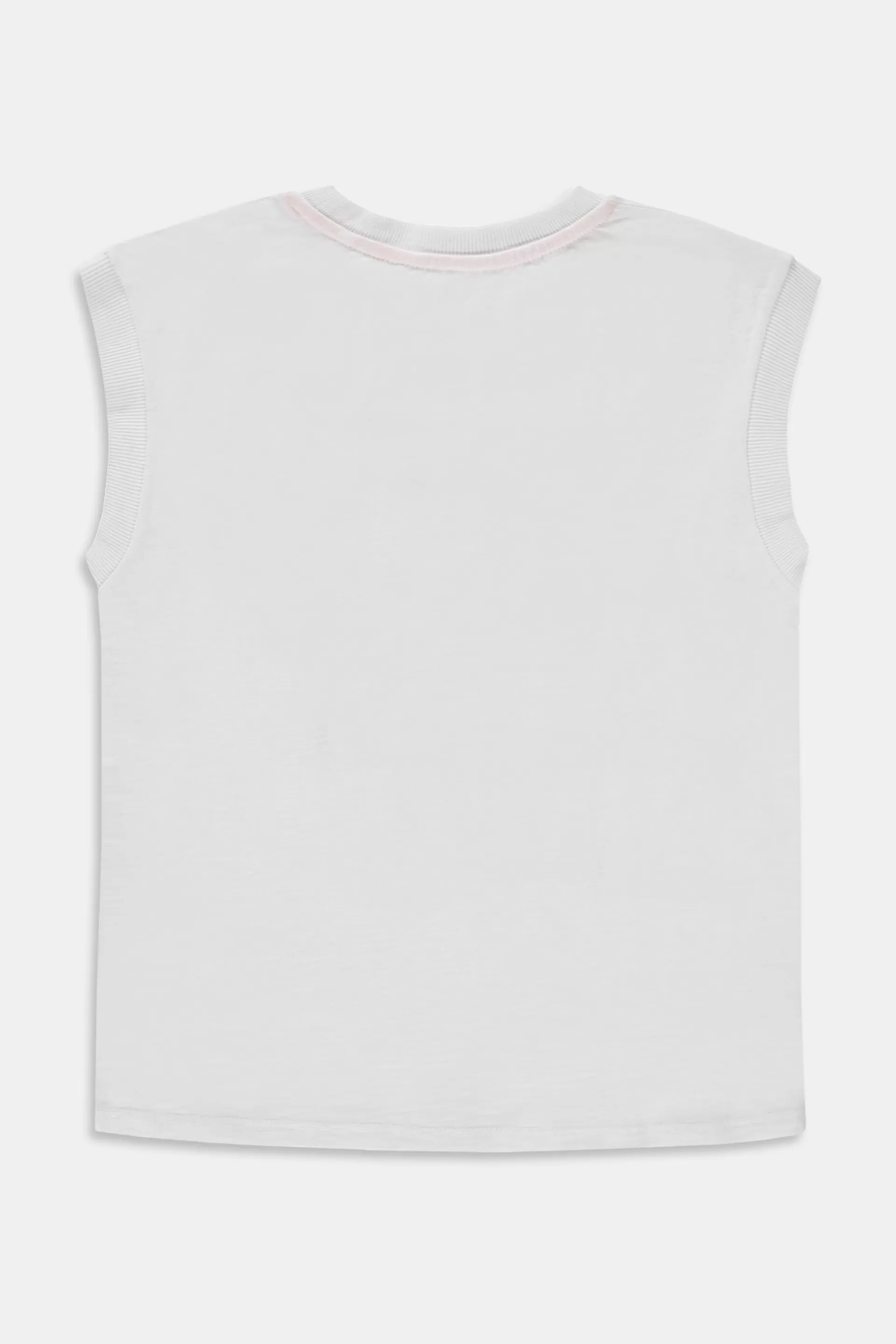 Ärmelloses T-Shirt mit Print vorne-ESPRIT Best