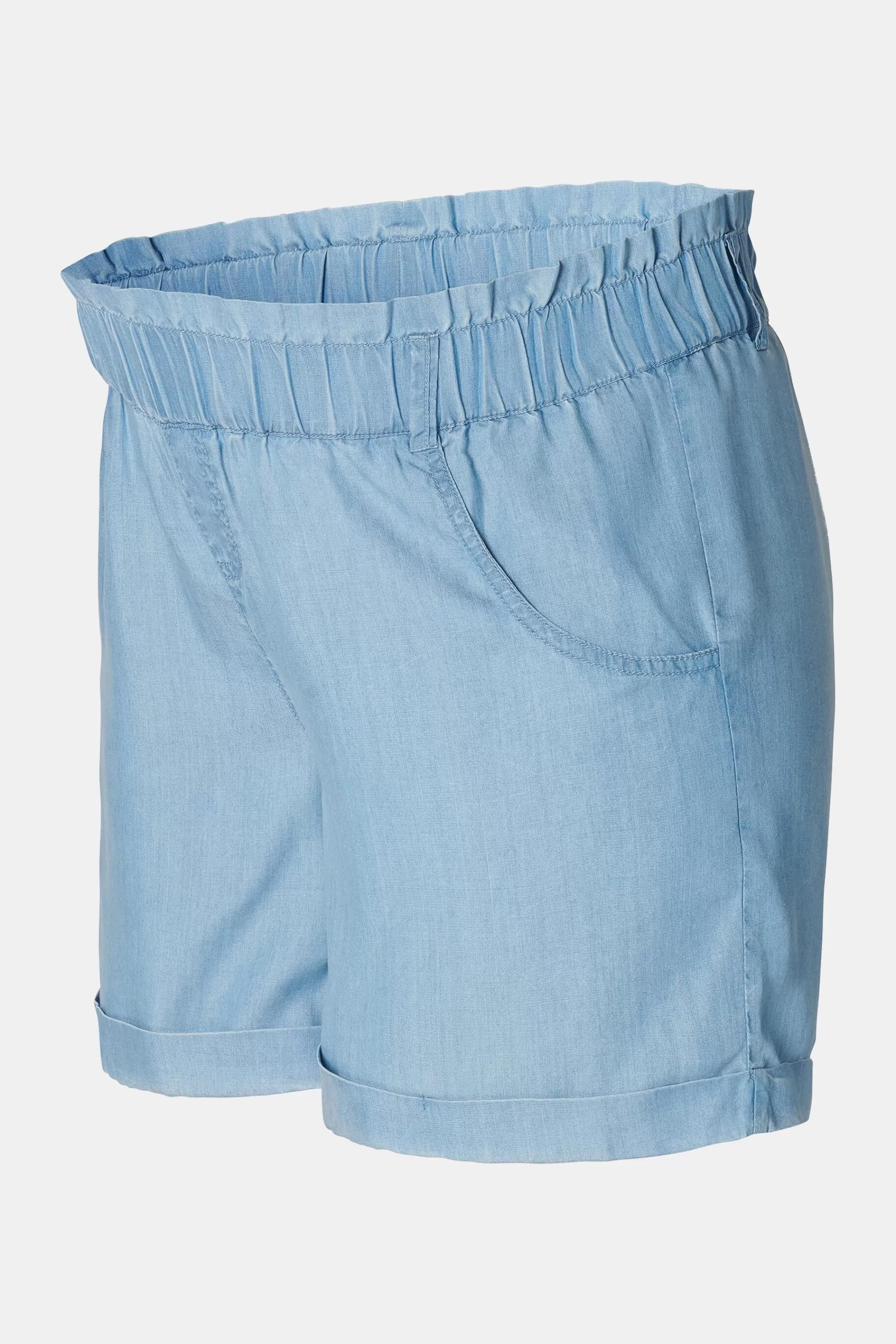 Aus TENCEL™: Shorts in Denimoptik-ESPRIT Shop