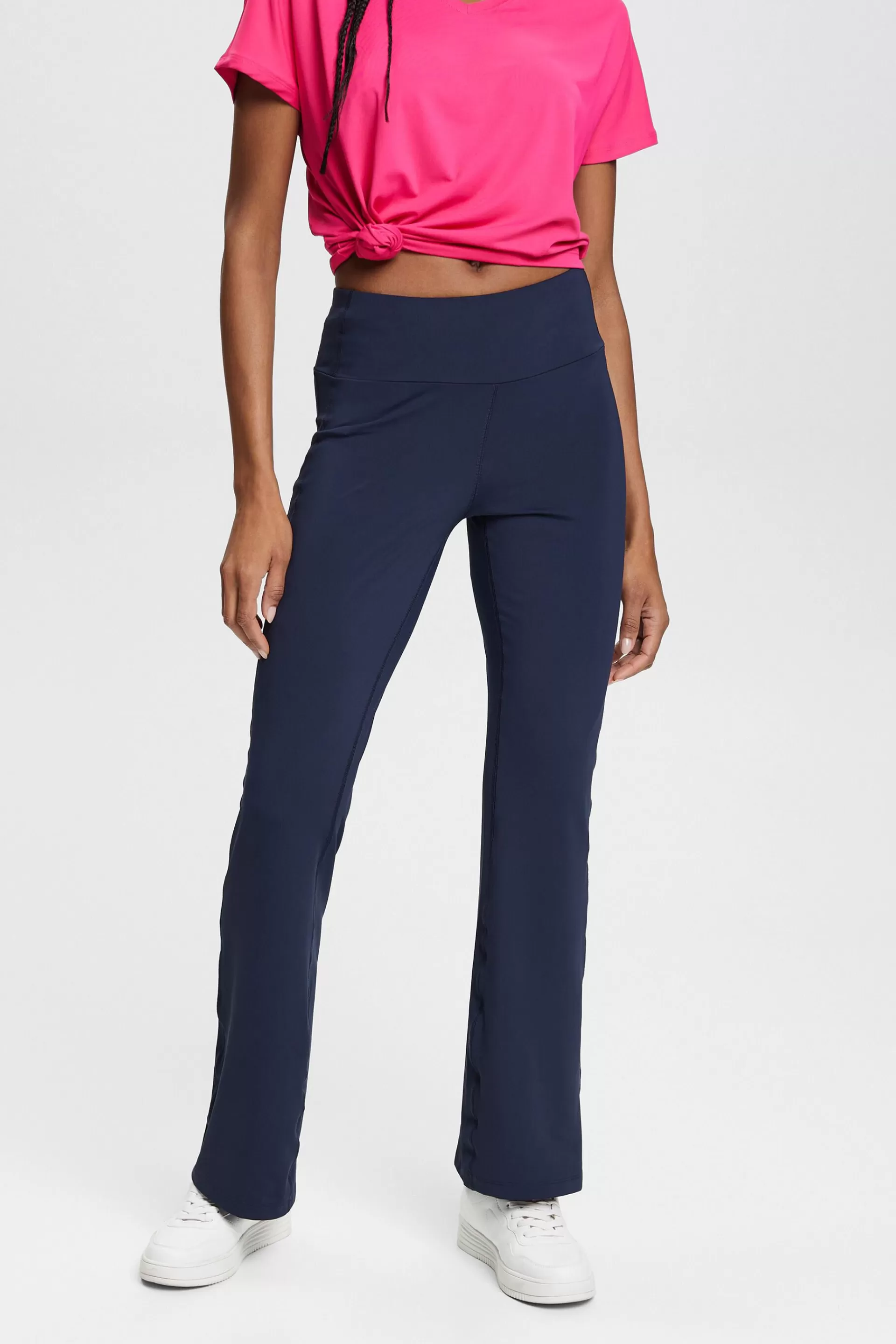 Ausgestellte Jogger-Pants aus Jersey mit E-DRY-Finish-ESPRIT Clearance