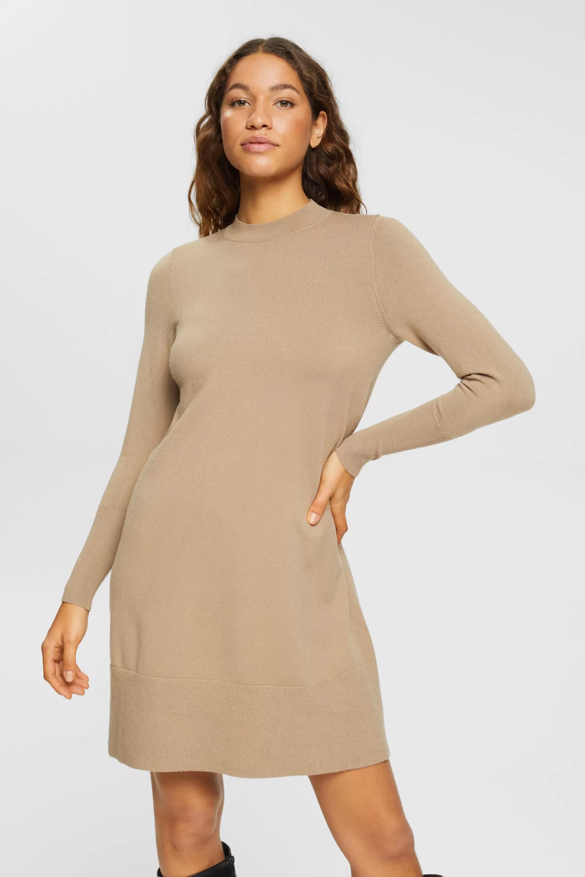 Ausgestelltes Strickkleid-ESPRIT Best