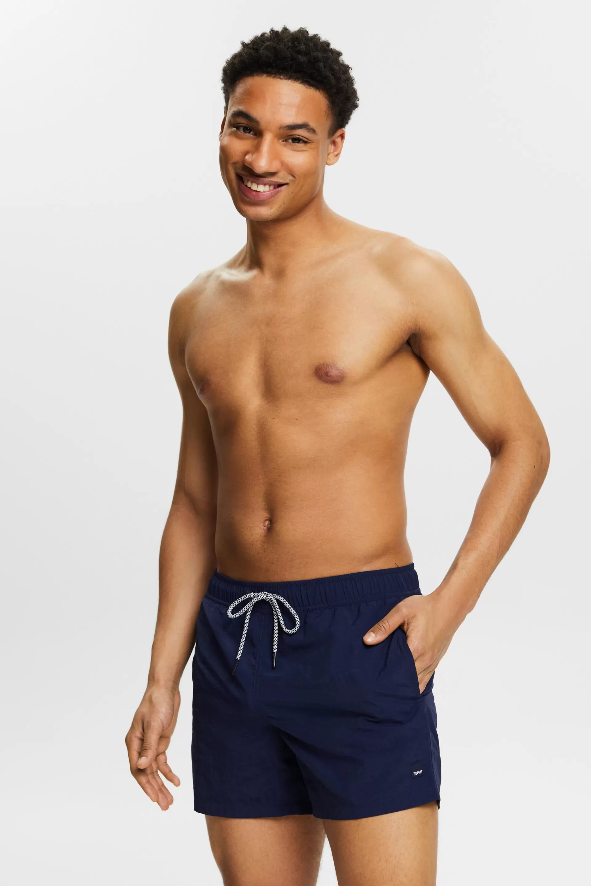 Badeshorts im Crinkle-Look-ESPRIT Fashion