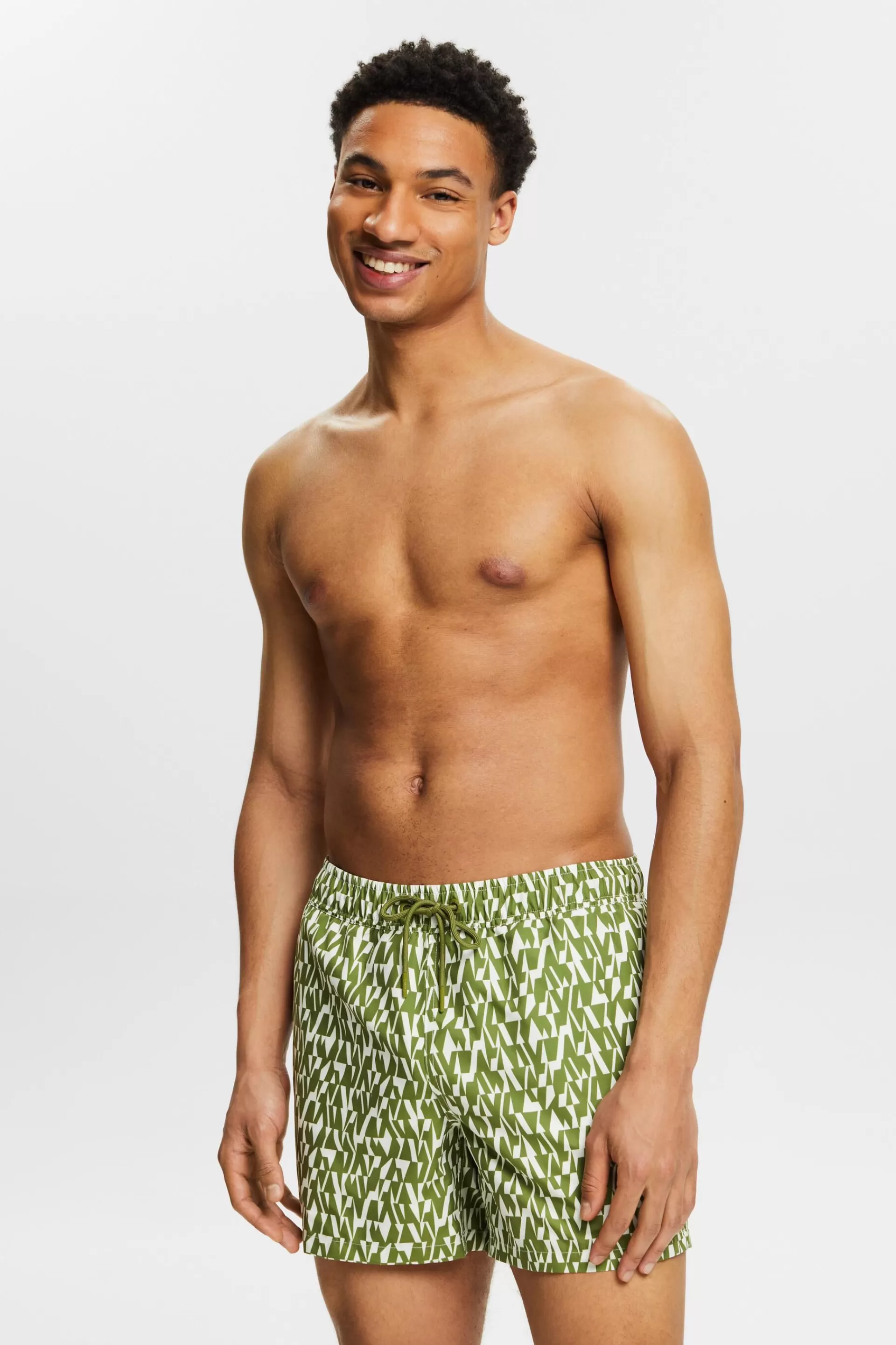Badeshorts mit Print-ESPRIT Outlet
