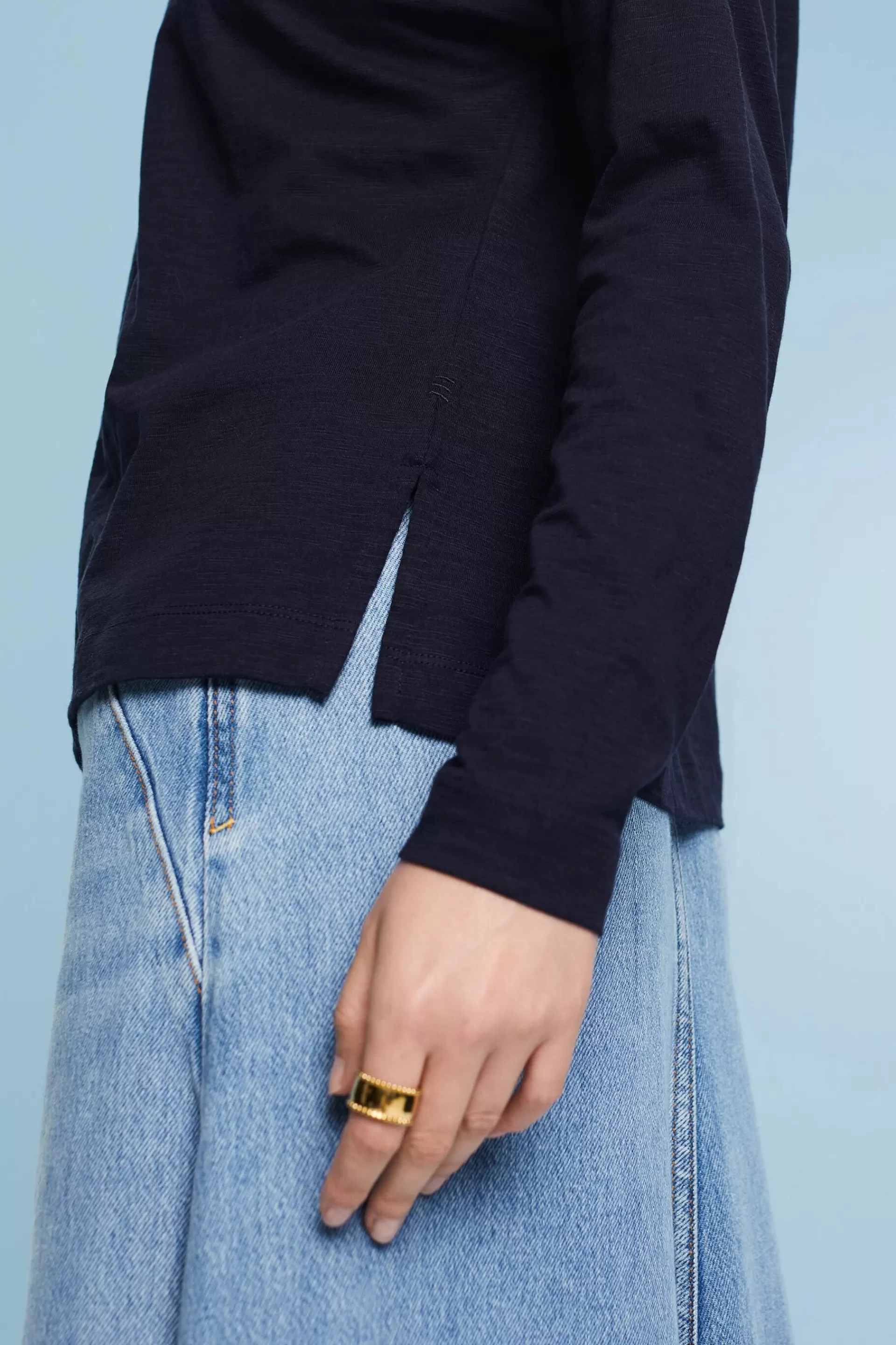 Basic-Longsleeve aus Jersey-ESPRIT Best Sale