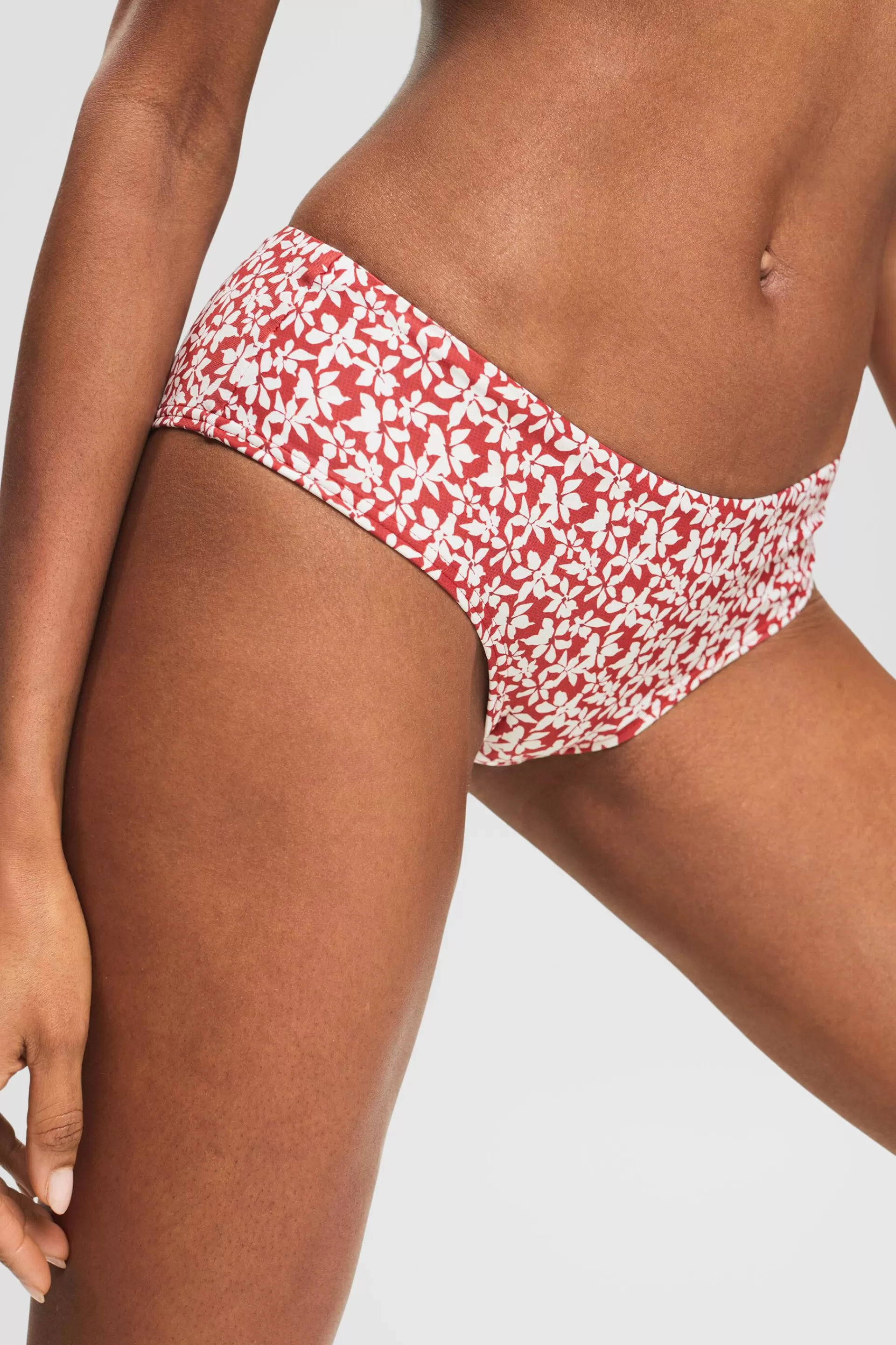 Bedruckte Hipster-Shorts aus Mikrofaser-ESPRIT Discount