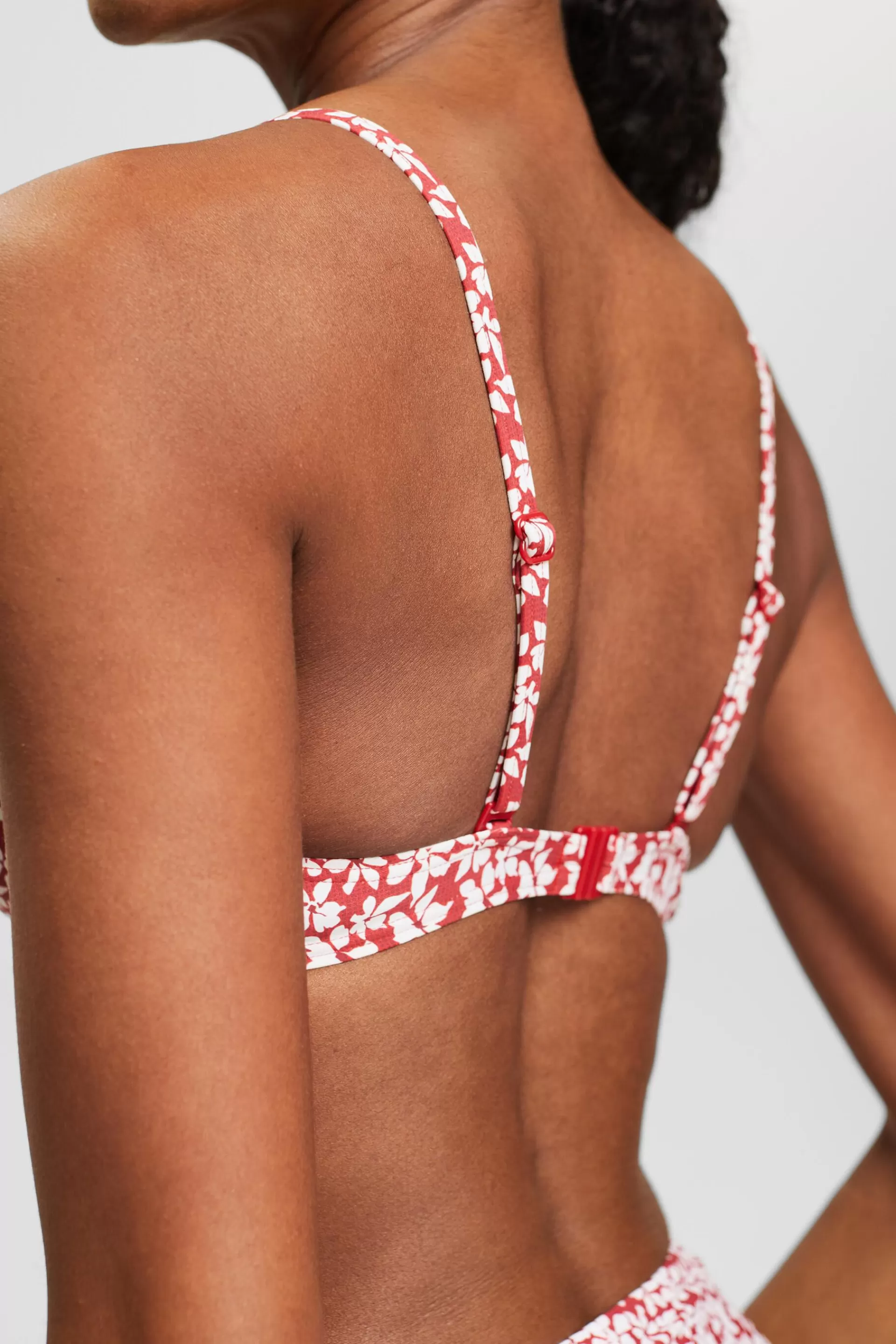 Bikinitop mit unwattierten Bügel-Cups und Print-ESPRIT Cheap