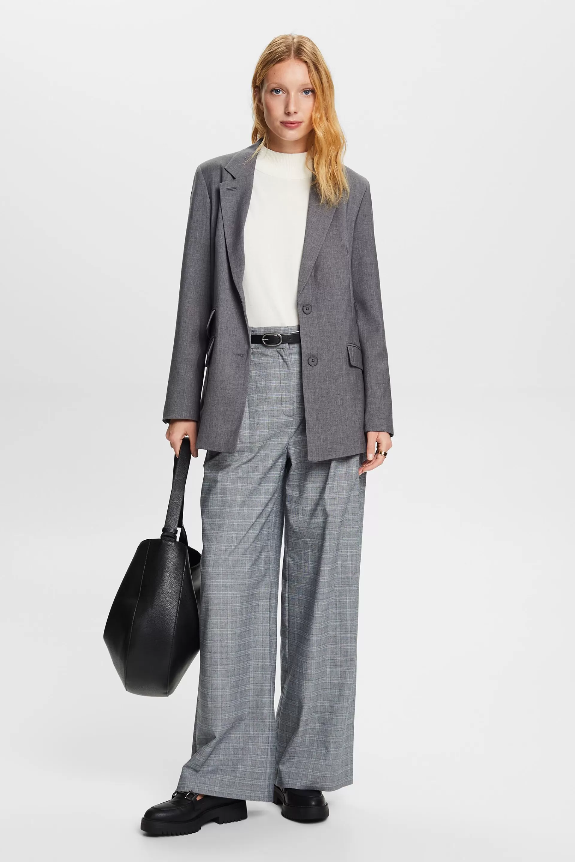 Blazer aus Wollmix-ESPRIT Shop
