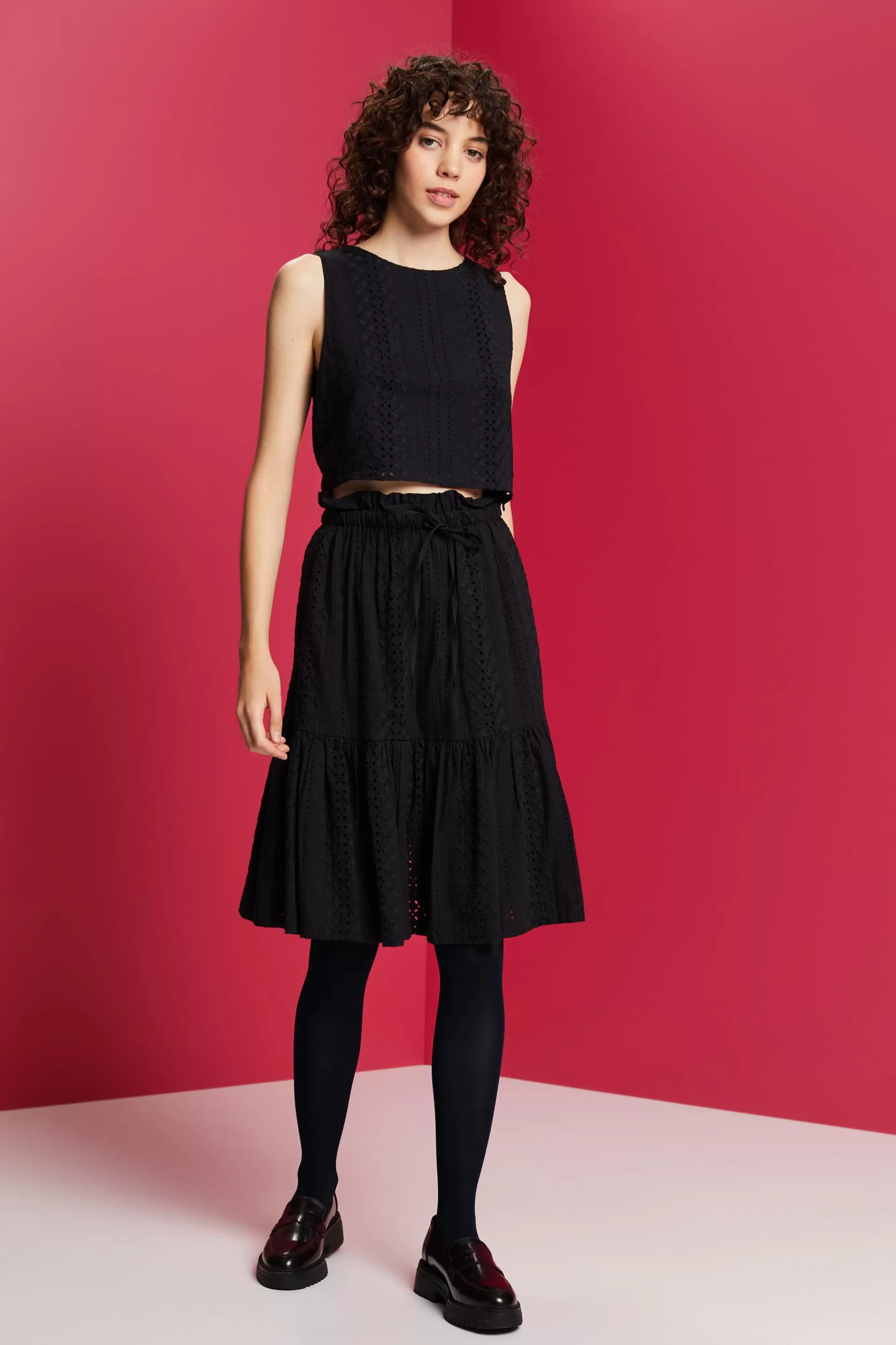 Blickdichte Strumpfhose mit Shaping-Effekt, 40 DEN-ESPRIT Cheap