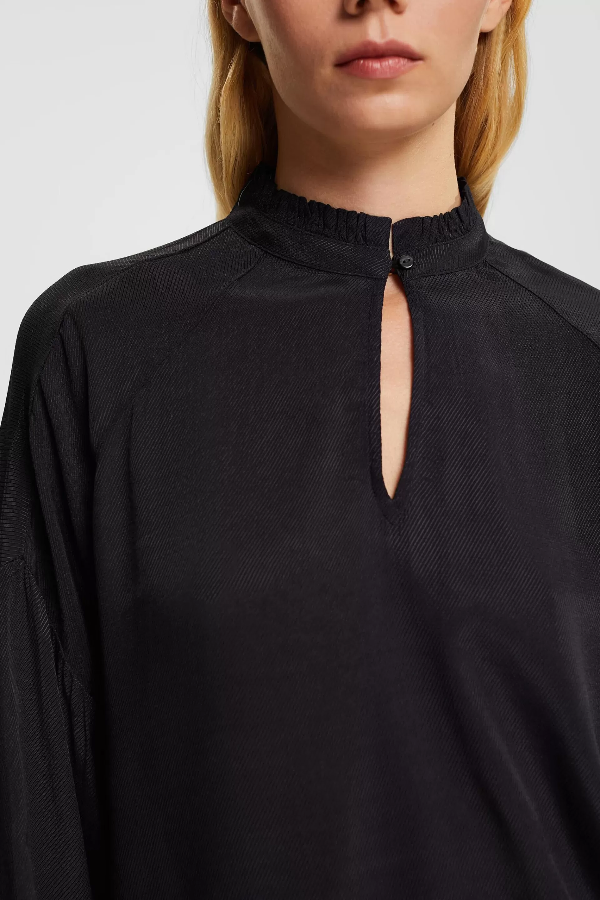 Bluse mit extra feiner Struktur-ESPRIT Hot