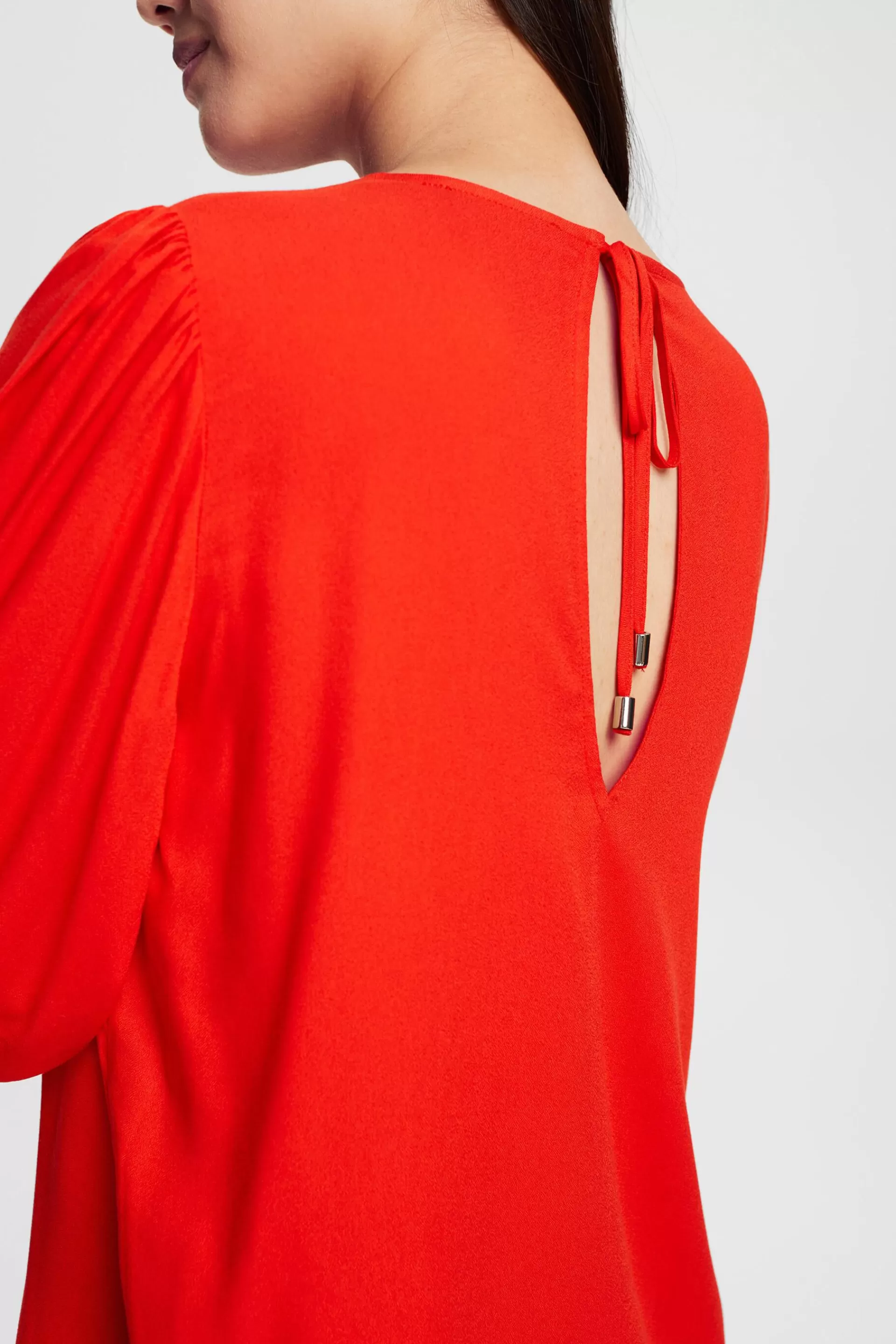 Bluse mit V-Ausschnitt-ESPRIT Cheap