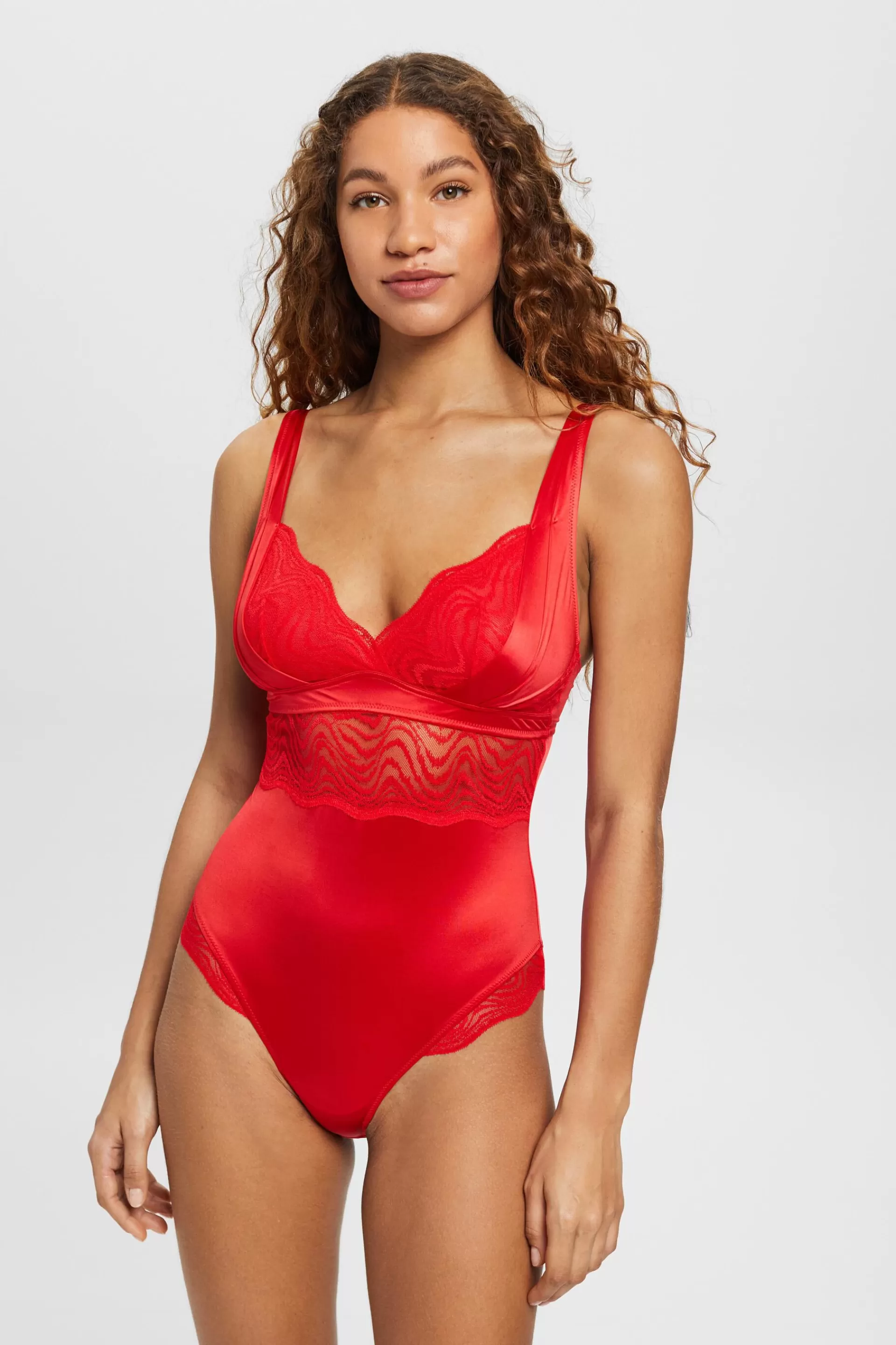 Body mit Spitzendetails-ESPRIT Discount