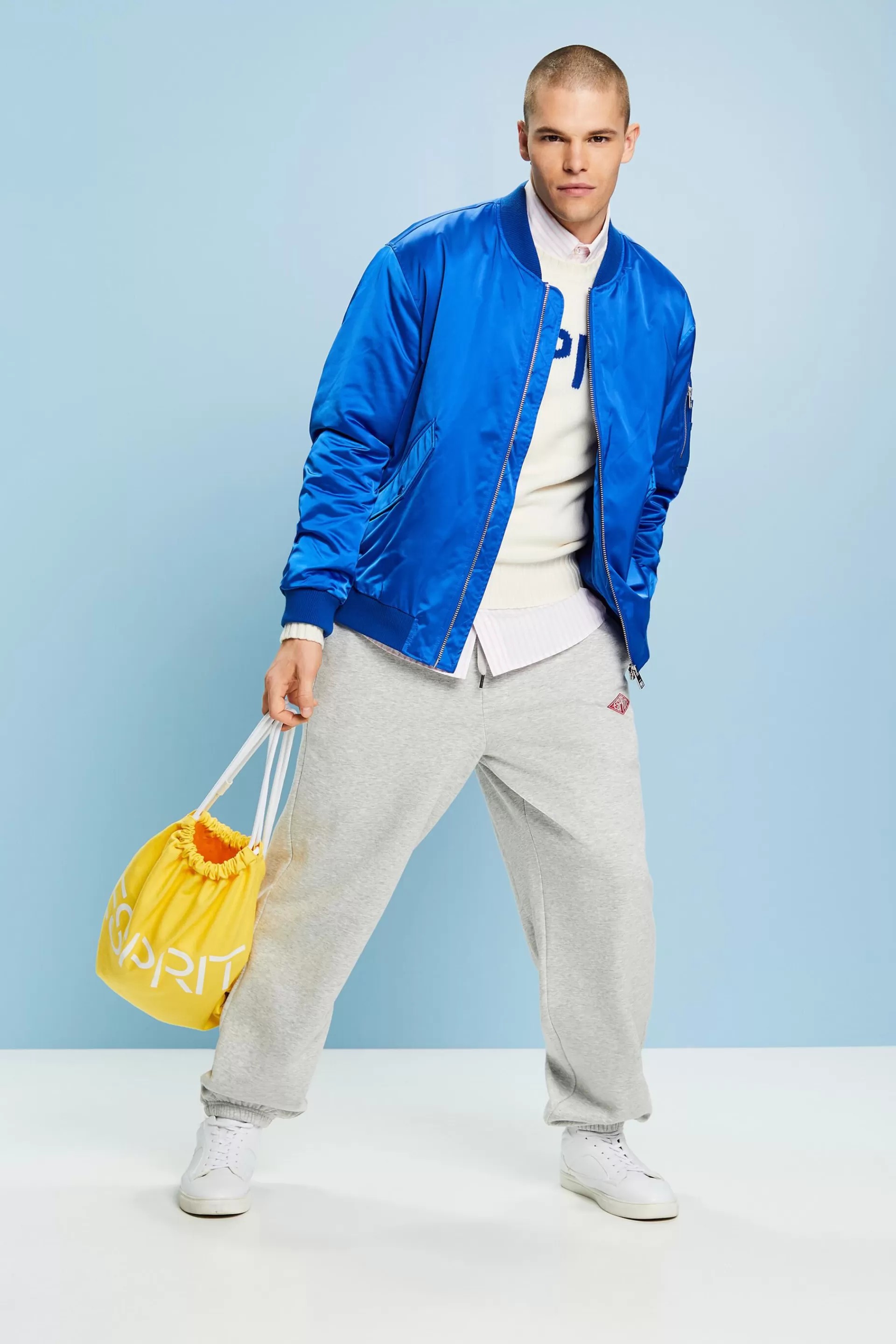 Bomberjacke aus Satin-ESPRIT Online