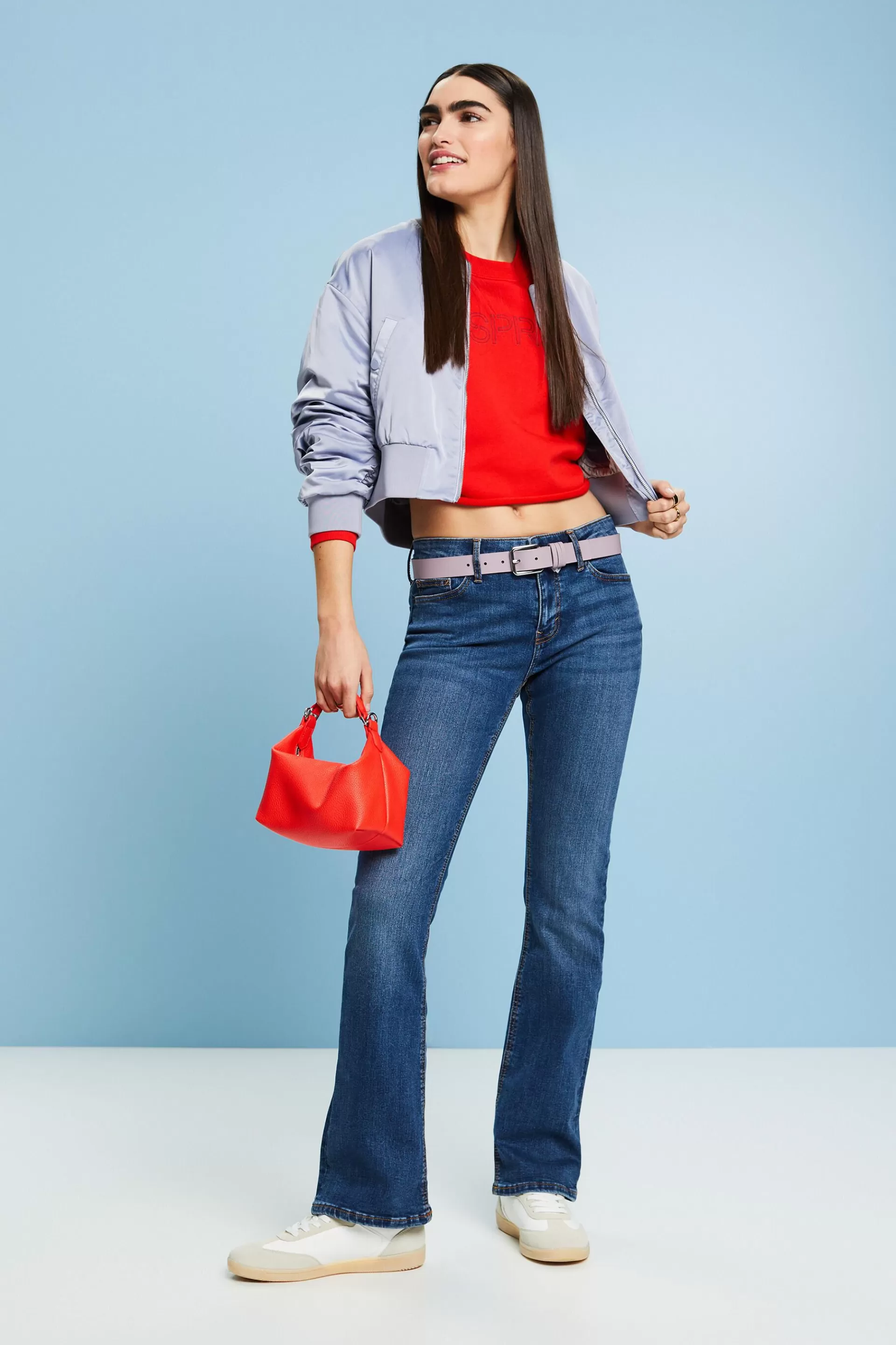 Bootcut Jeans mit mittelhohem Bund-ESPRIT Best
