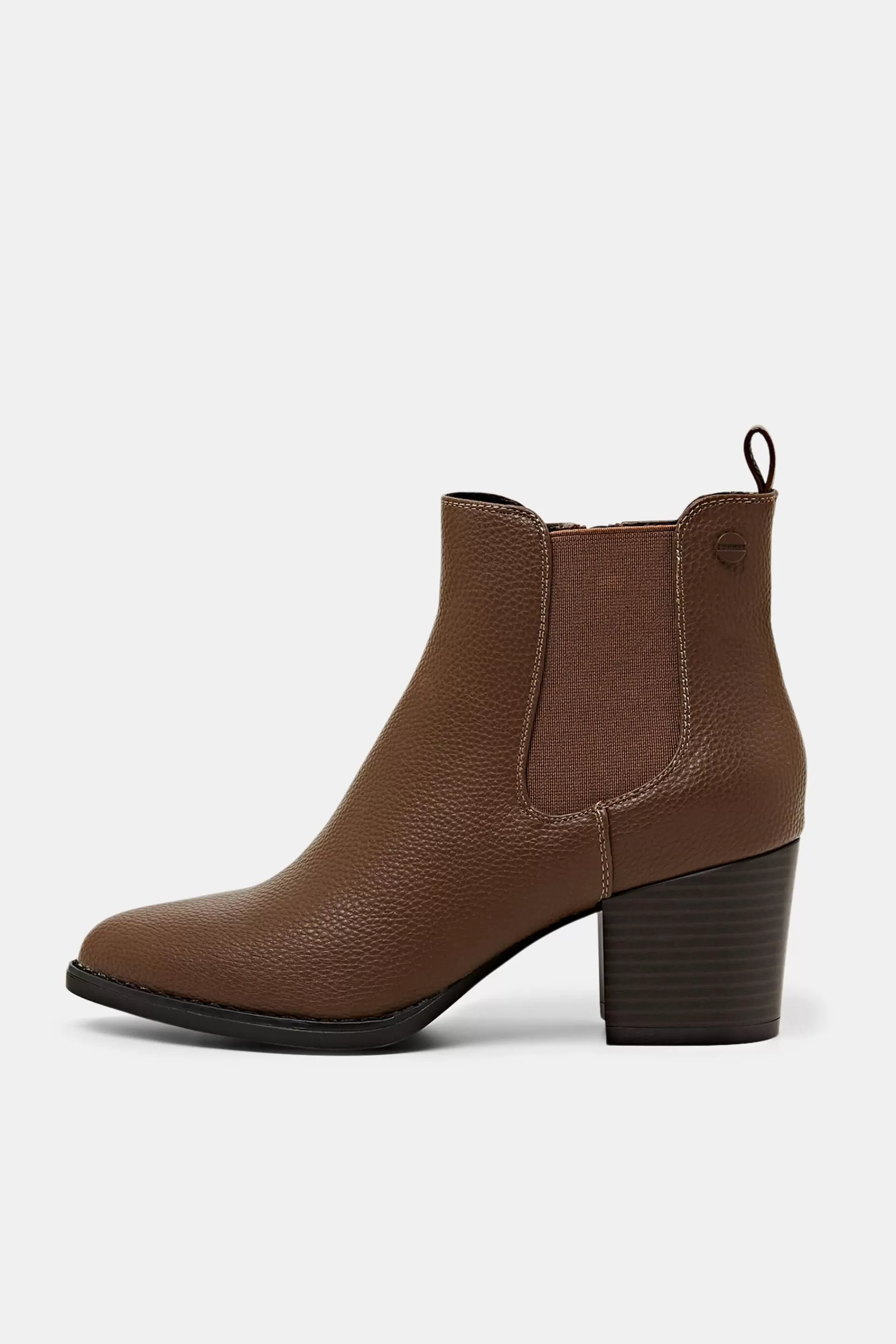 Boots aus veganem Leder-ESPRIT Outlet