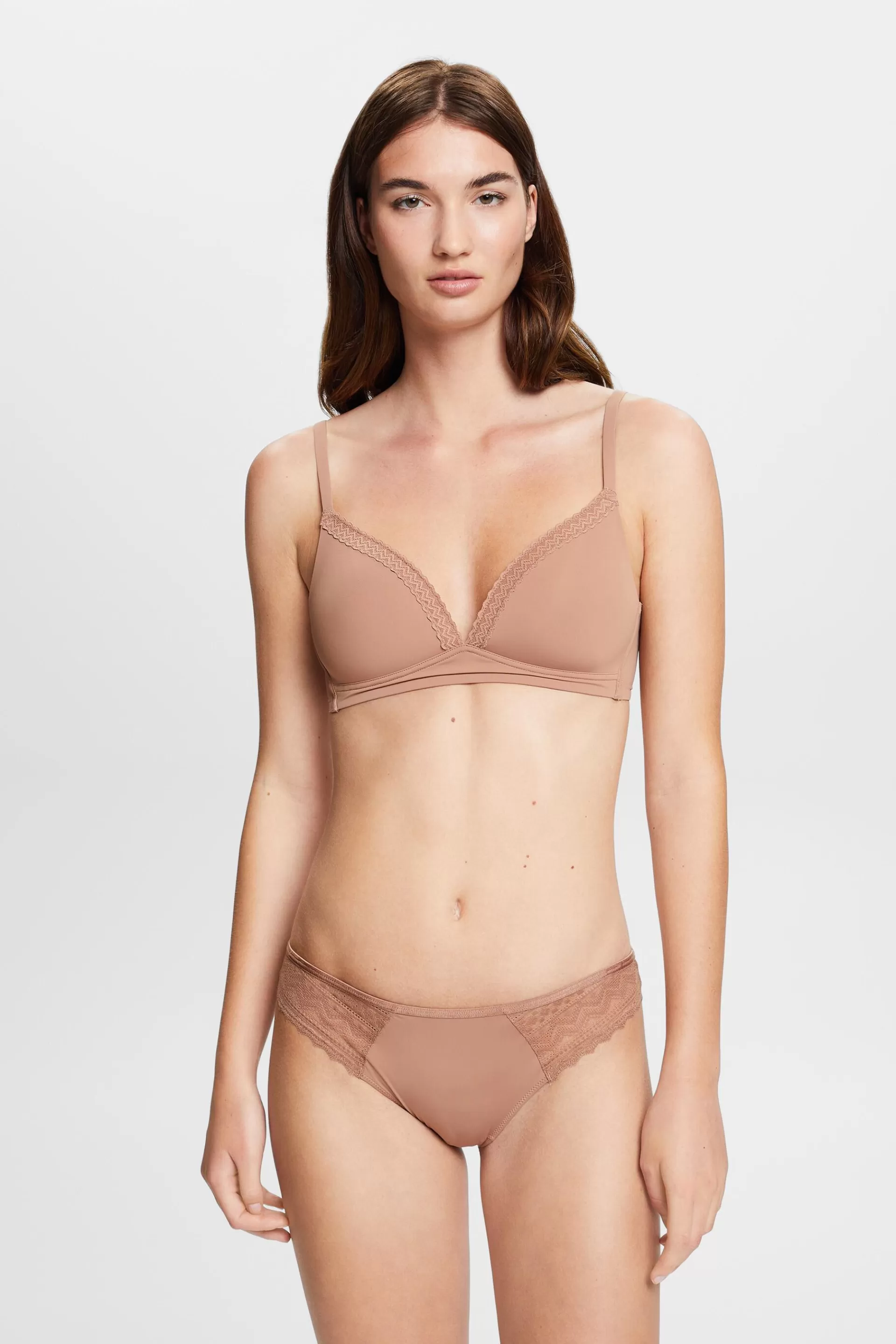 Brazilian Hipster-Slip mit grafischer Spitze-ESPRIT Store