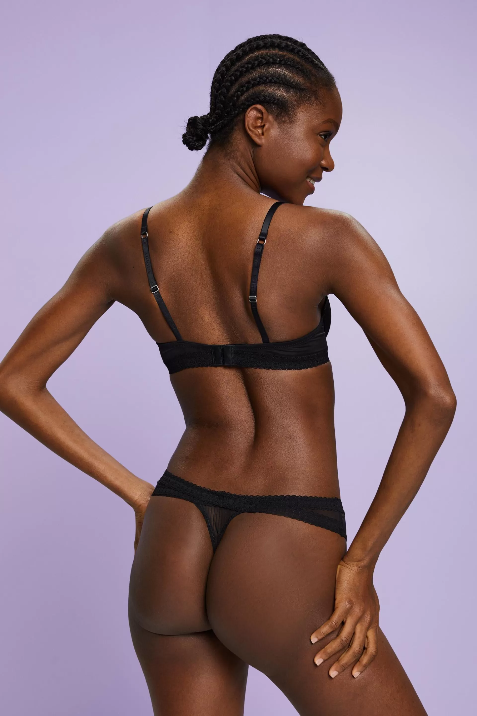 Brazilian-String in Hipster-Form aus Mesh-ESPRIT Online