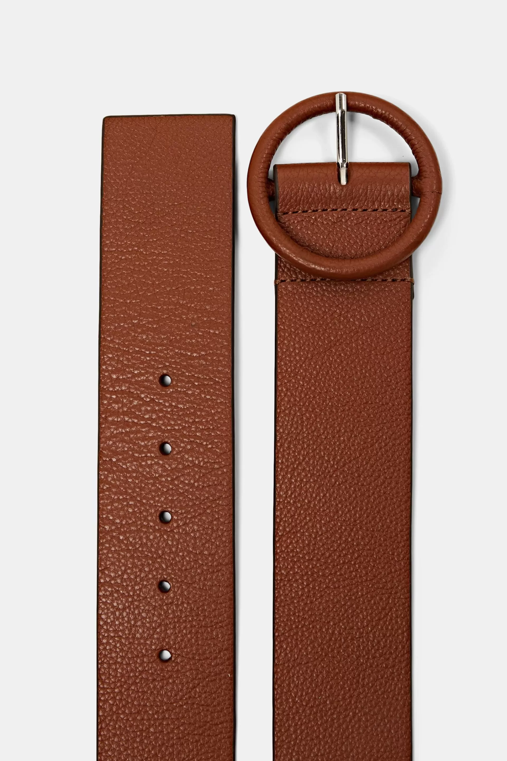 Breiter Taillengürtel aus Leder-ESPRIT Sale