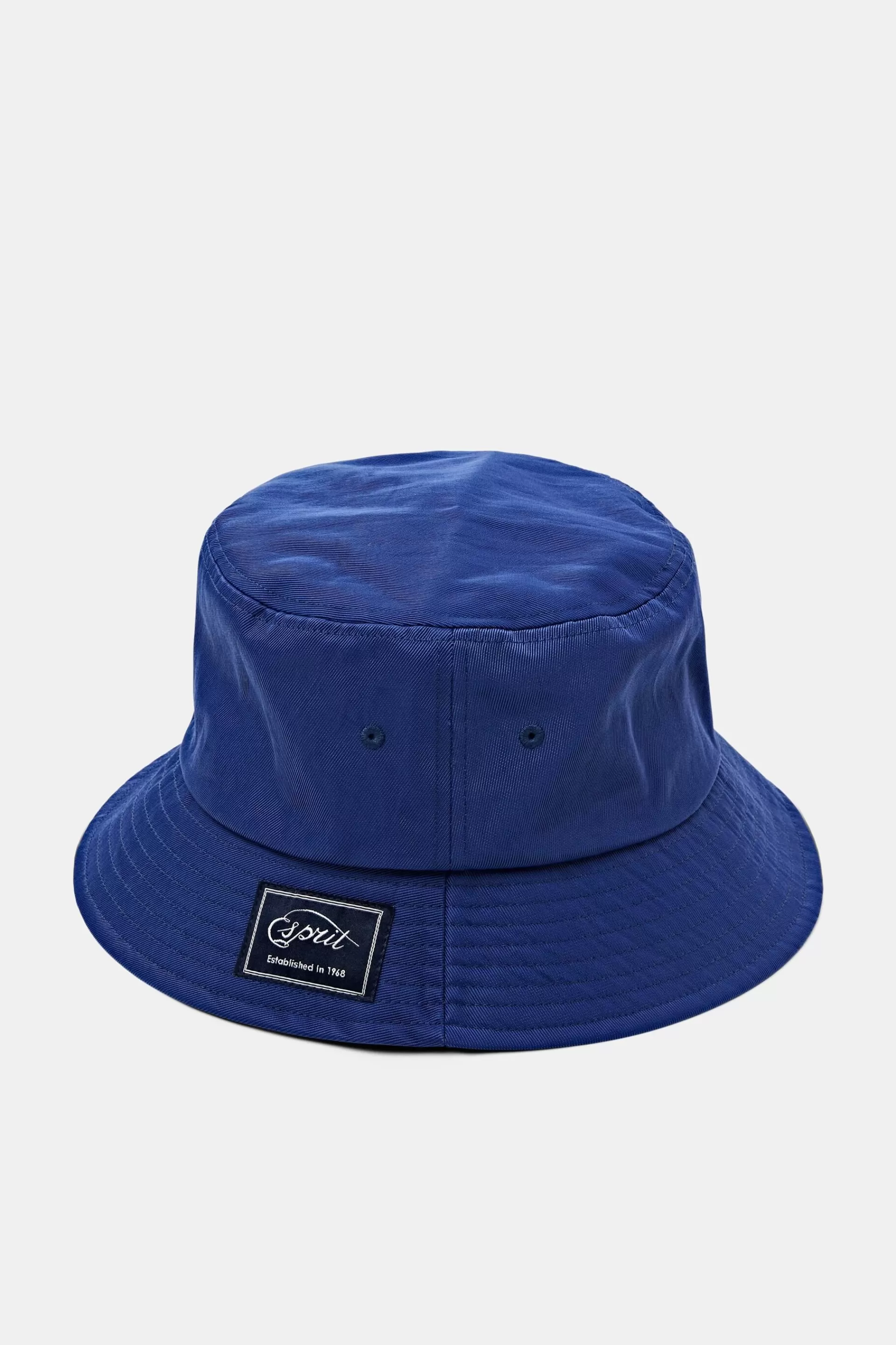 Bucket Hat aus Twill mit Logo-ESPRIT Store
