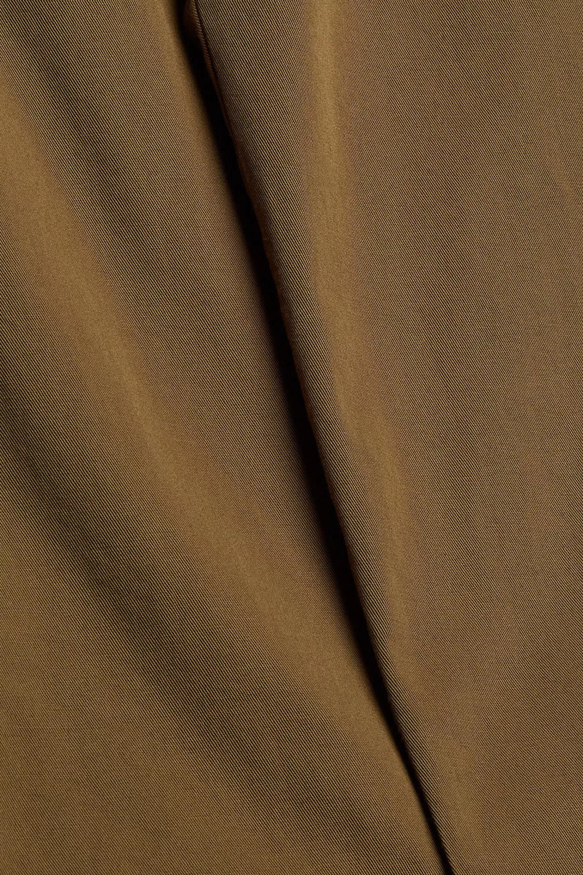 Bundfaltenhose mit Gürtel, Pima-Baumwolle-ESPRIT Best Sale