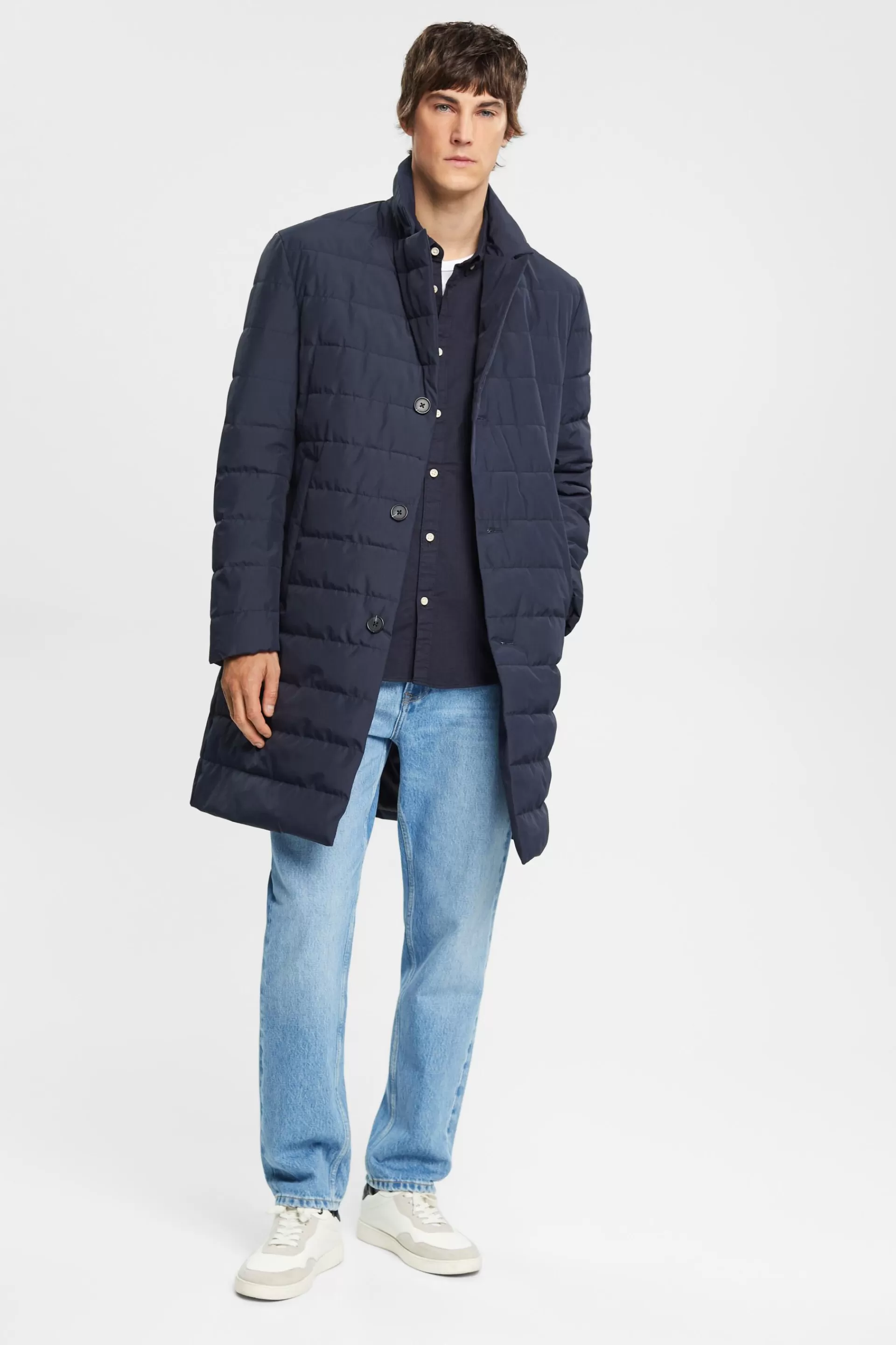 Button-Down-Hemd aus Baumwolle-ESPRIT Best