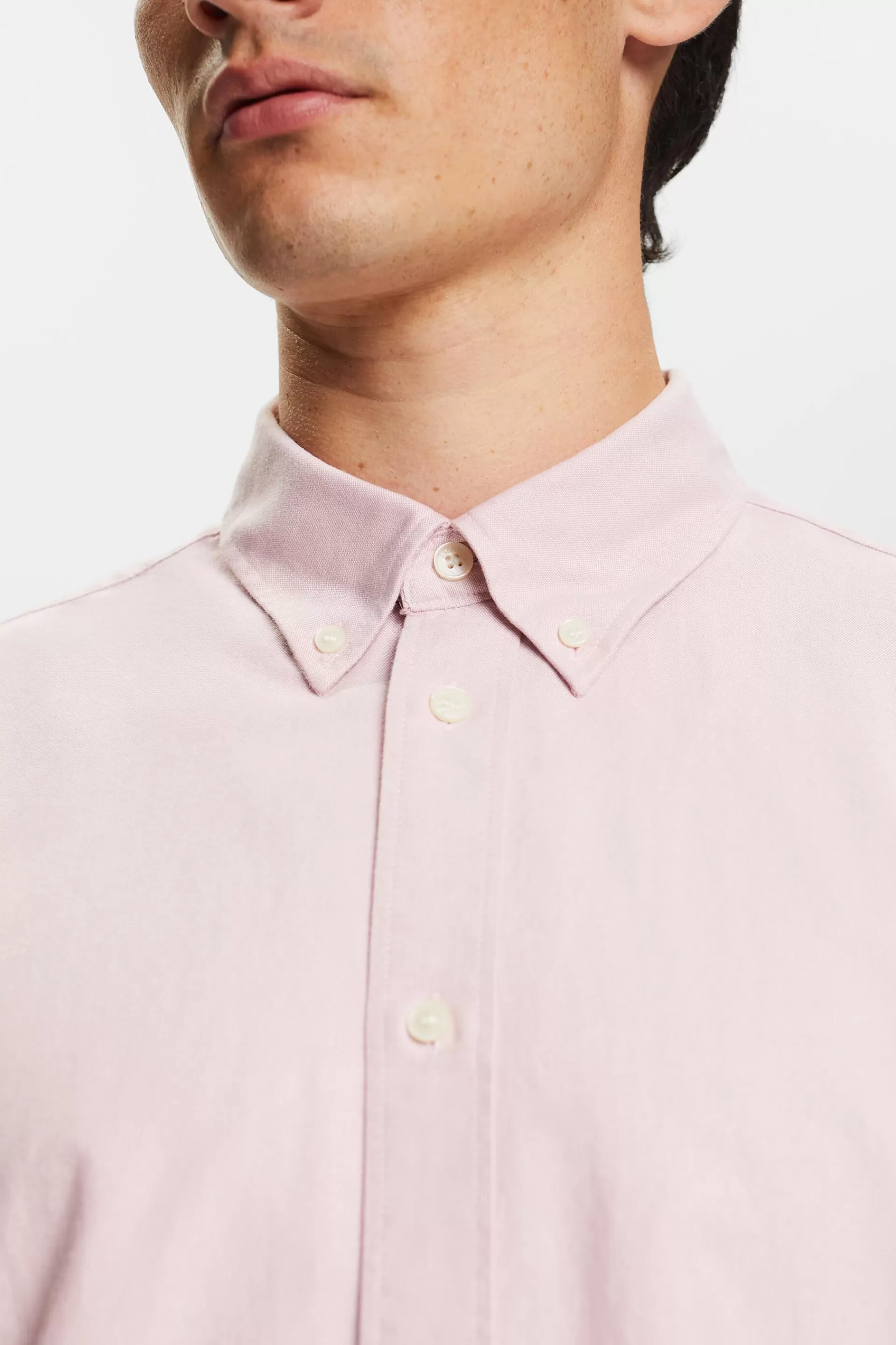 Button-Down-Hemd aus Baumwollpopeline-ESPRIT Best Sale